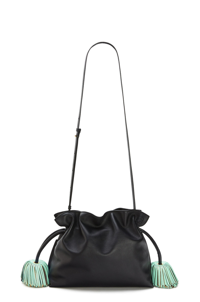 Flamenco clutch bell tassel in nappa calfskin 3