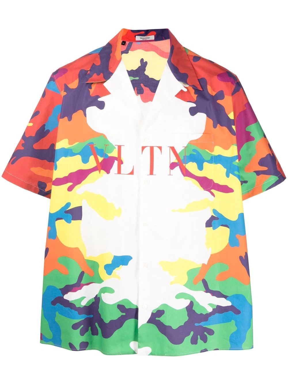 CAMOU7 print shirt - 1