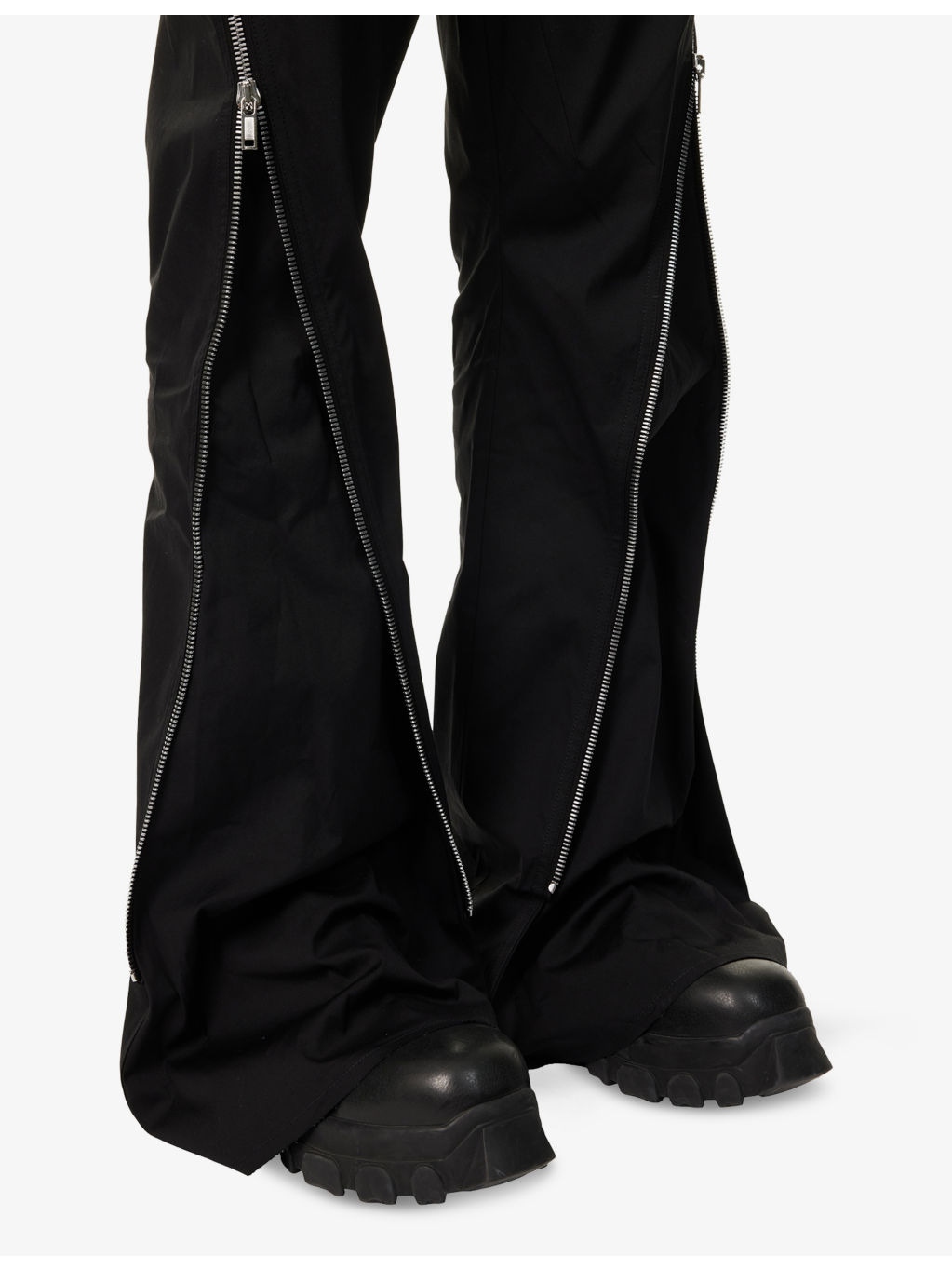 Bolan Banana Tapered-Leg Stretch-Cotton Trousers - 5