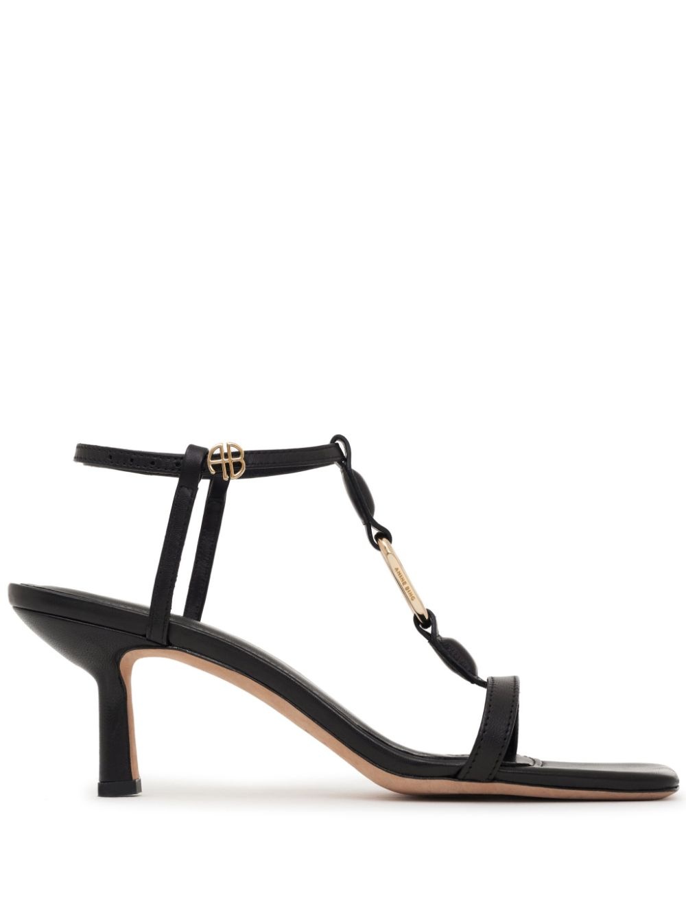 Kiera 50mm square-toe sandals - 1