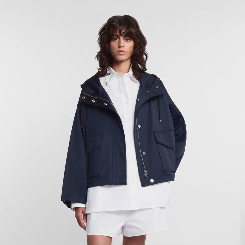 Anorak in cotton gabardine 4