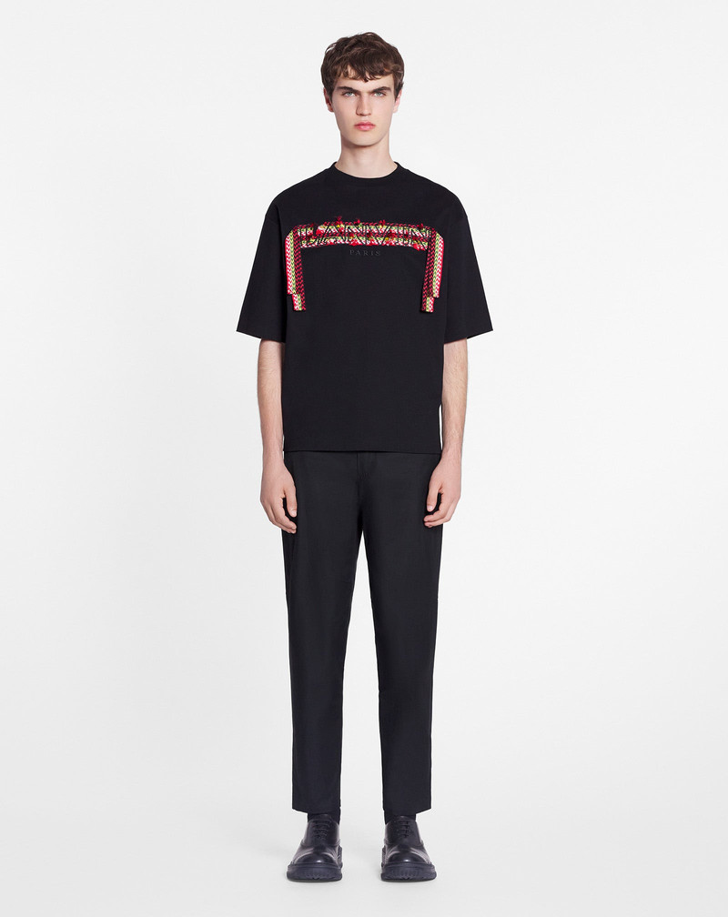 Lanvin CURB LACE LANVIN OVERSIZED T-SHIRT outlook