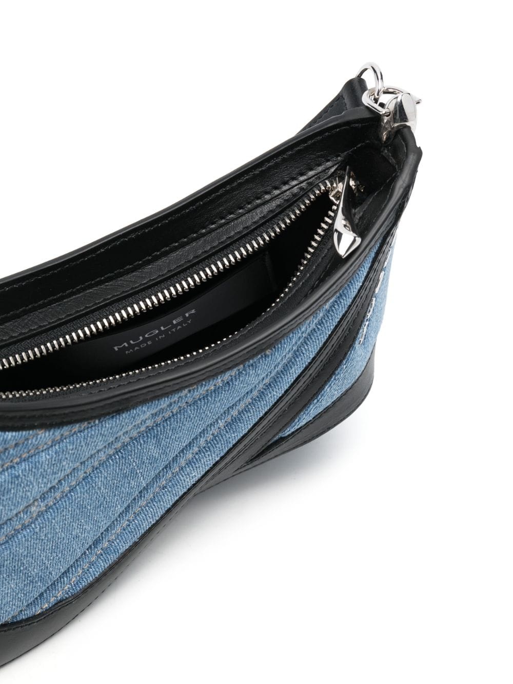small Spiral Curve 01 denim bag - 5