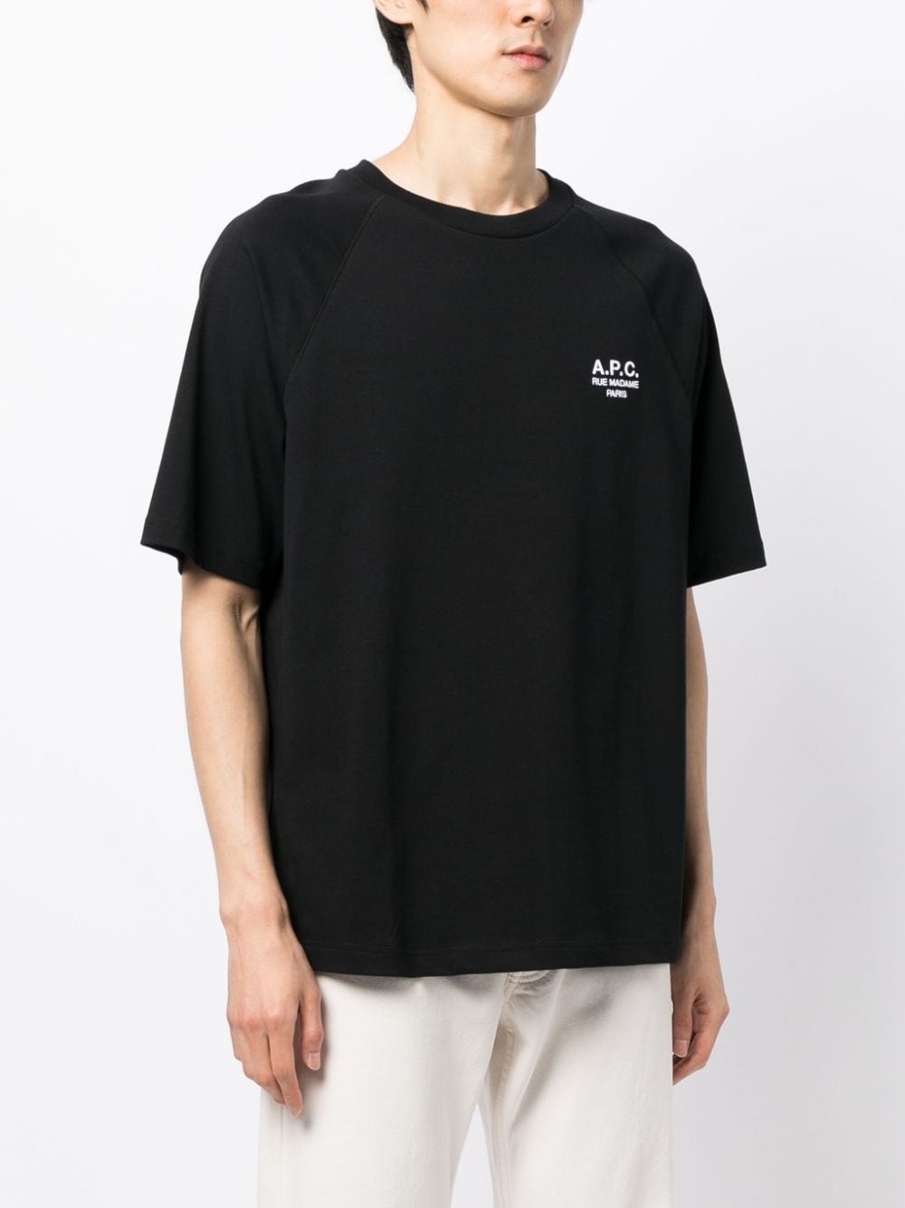 Willy logo-embroidered cotton T-shirt - 3