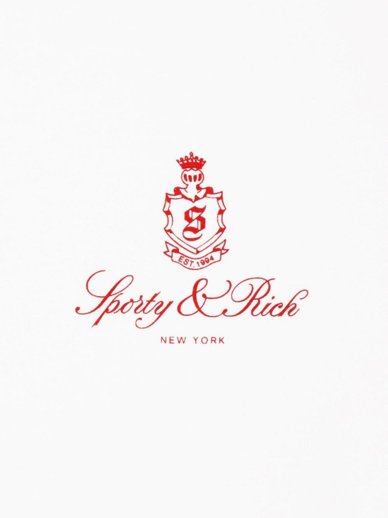 Sporty & Rich Vendome cotton track shorts outlook