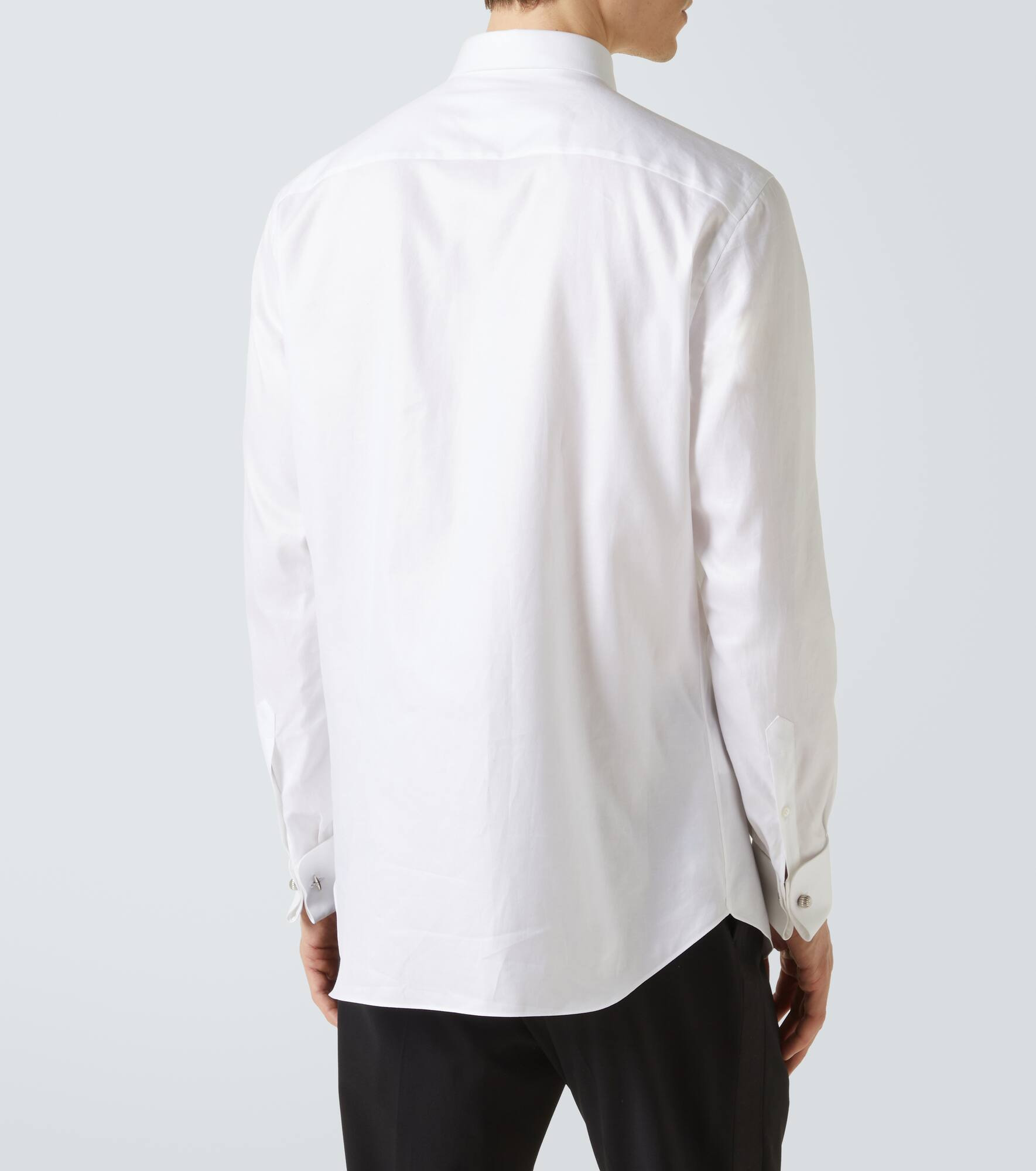 Cotton tuxedo shirt - 4