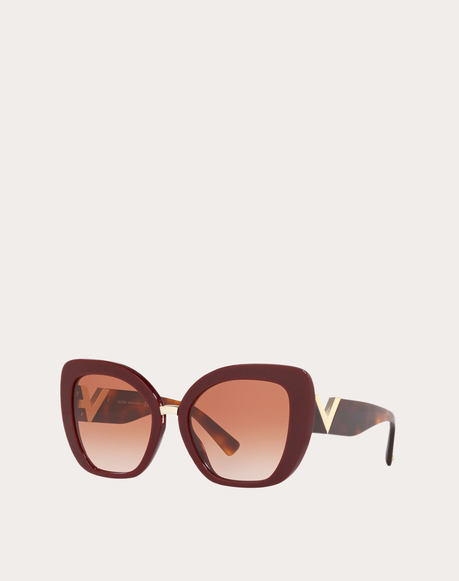 OVERSIZED CAT-EYE ACETATE SUNGLASSES - 2