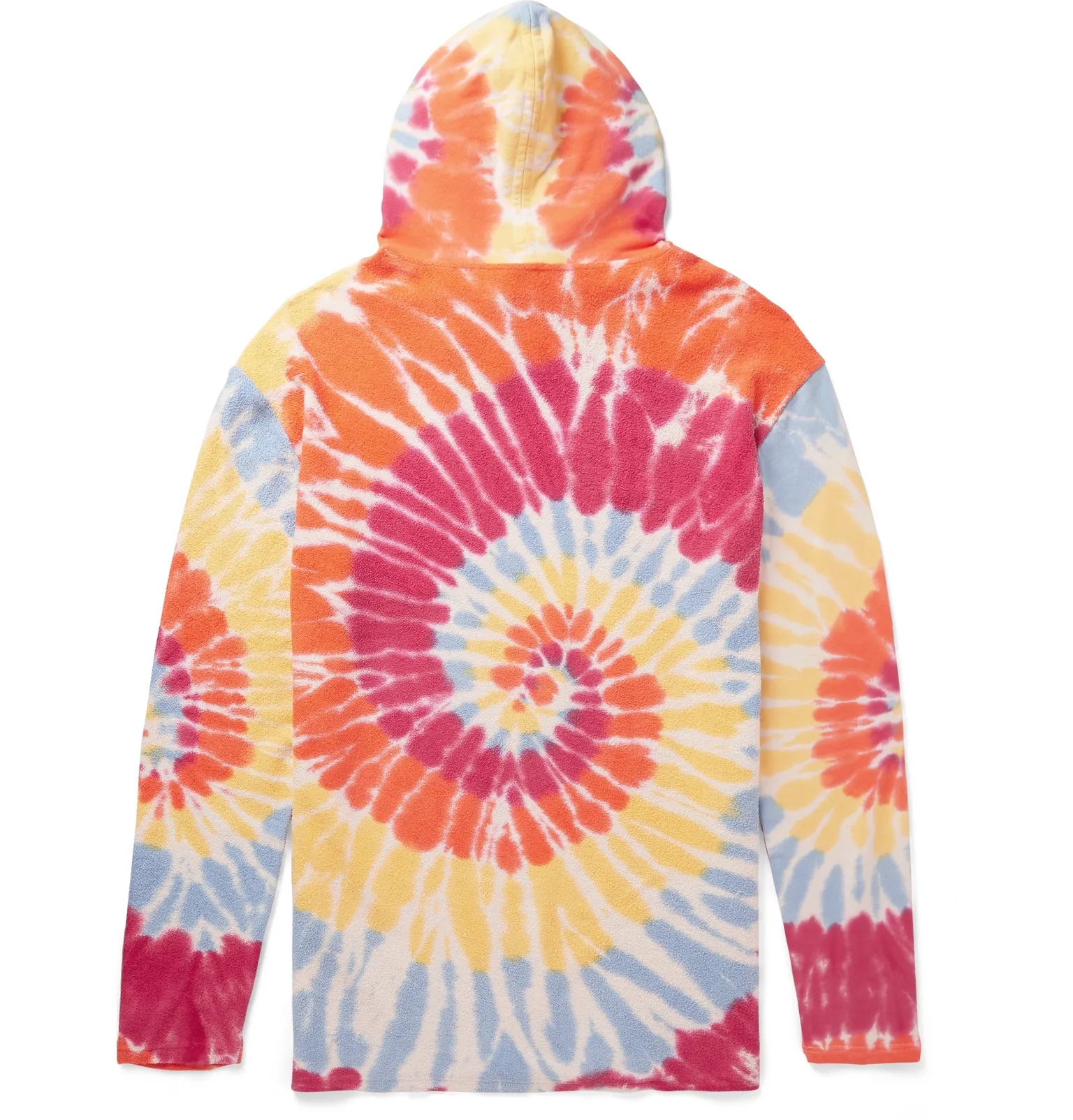 + Paula's Ibiza Tie-Dyed Fleece-Back Cotton-Jersey Hoodie - 2