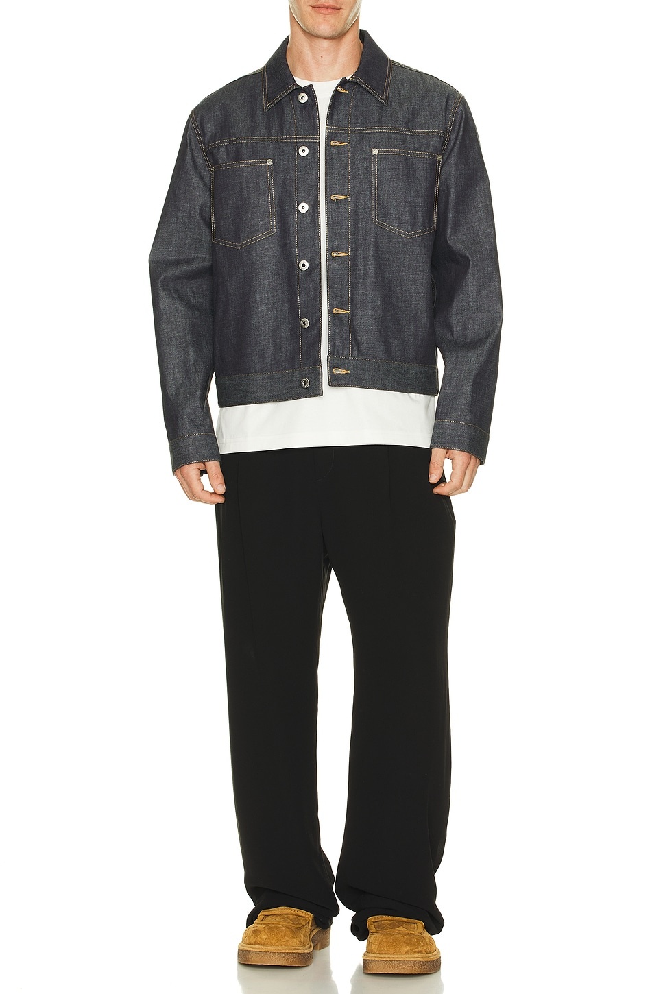 Indigo Wash Light Denim Jacket - 4