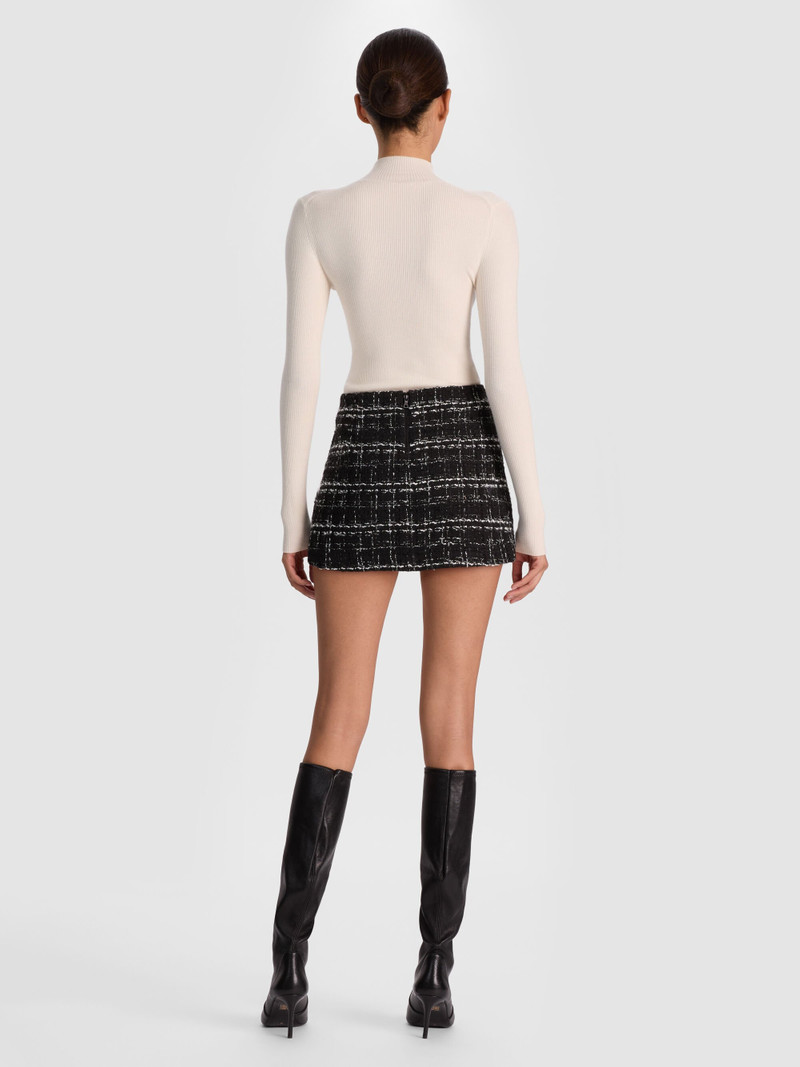 Alice + Olivia ROBERTA RIBBED TURTLENECK outlook