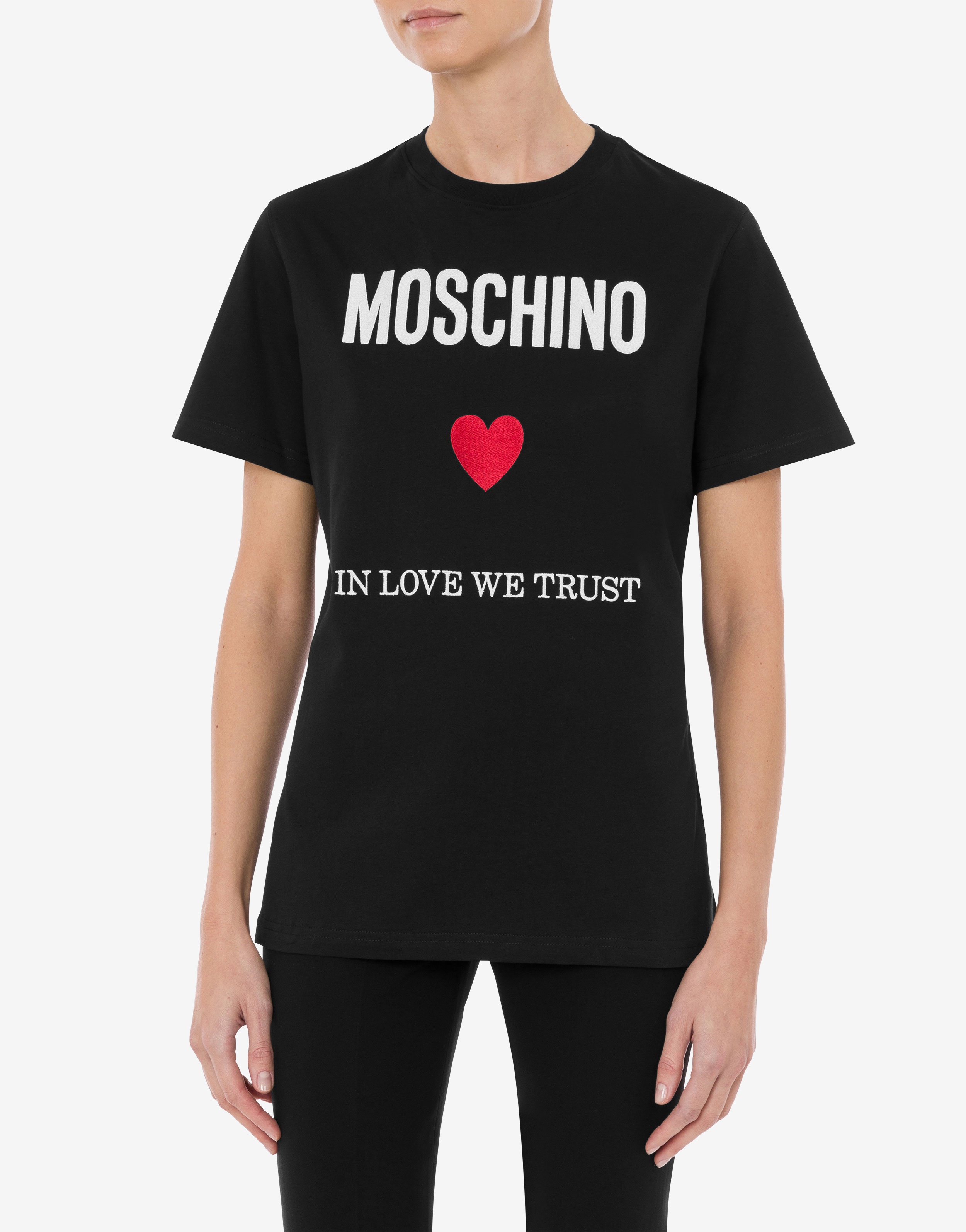 IN LOVE WE TRUST ORGANIC JERSEY T-SHIRT - 2