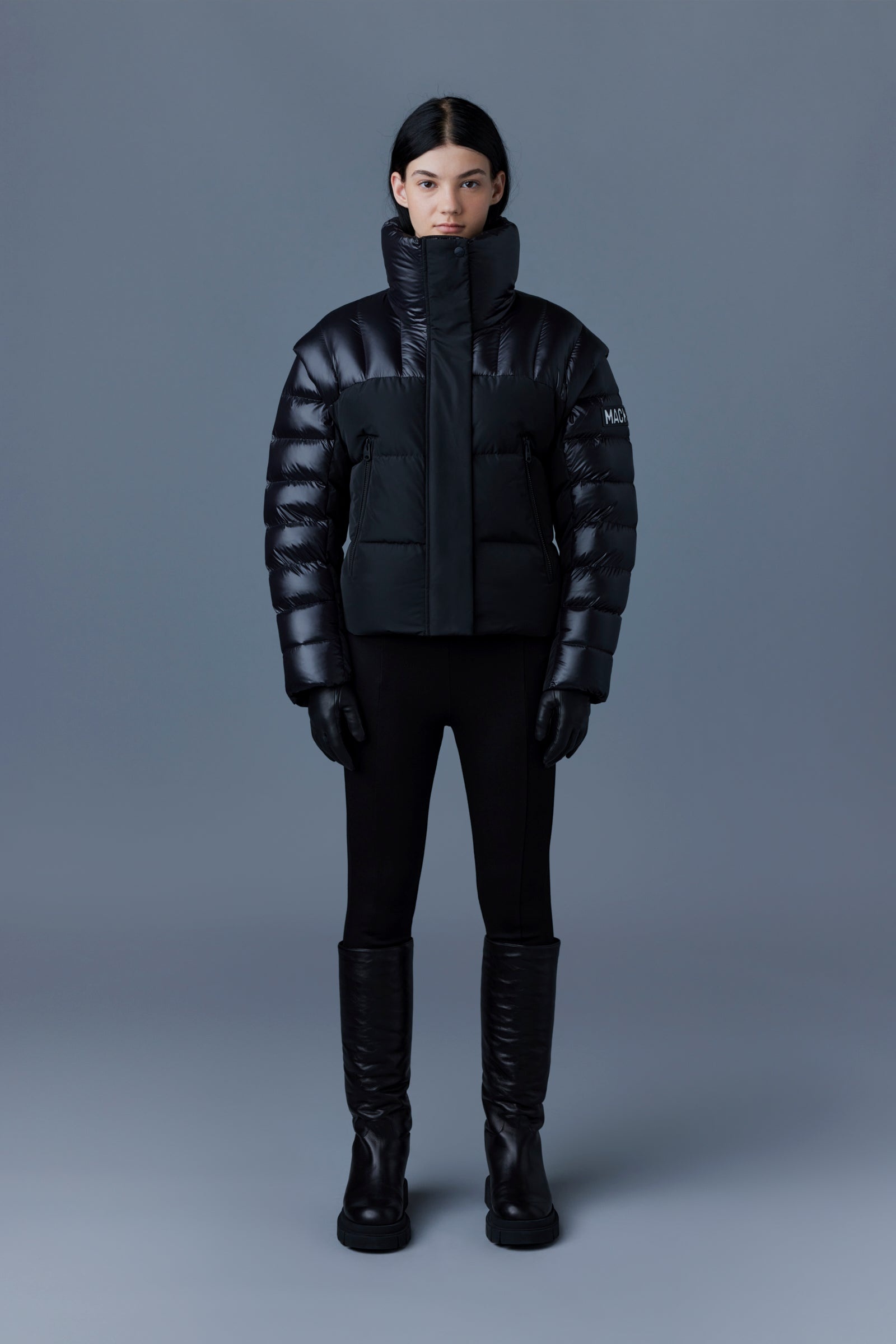 VESNA 2-in-1 matte light down jacket for ladies - 2