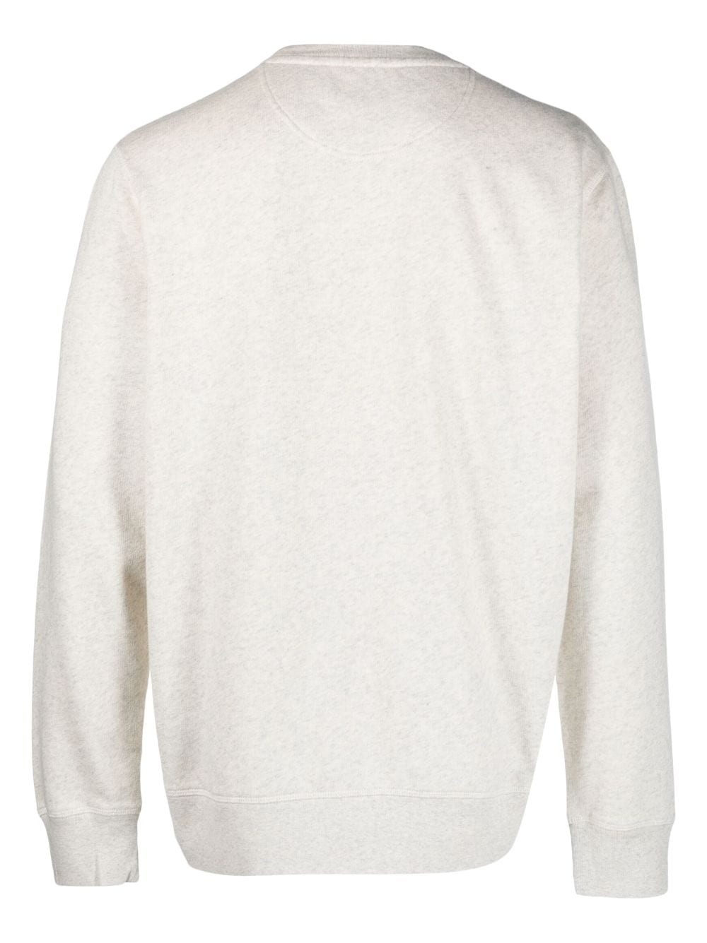 flocked-logo long-sleeve T-shirt - 2