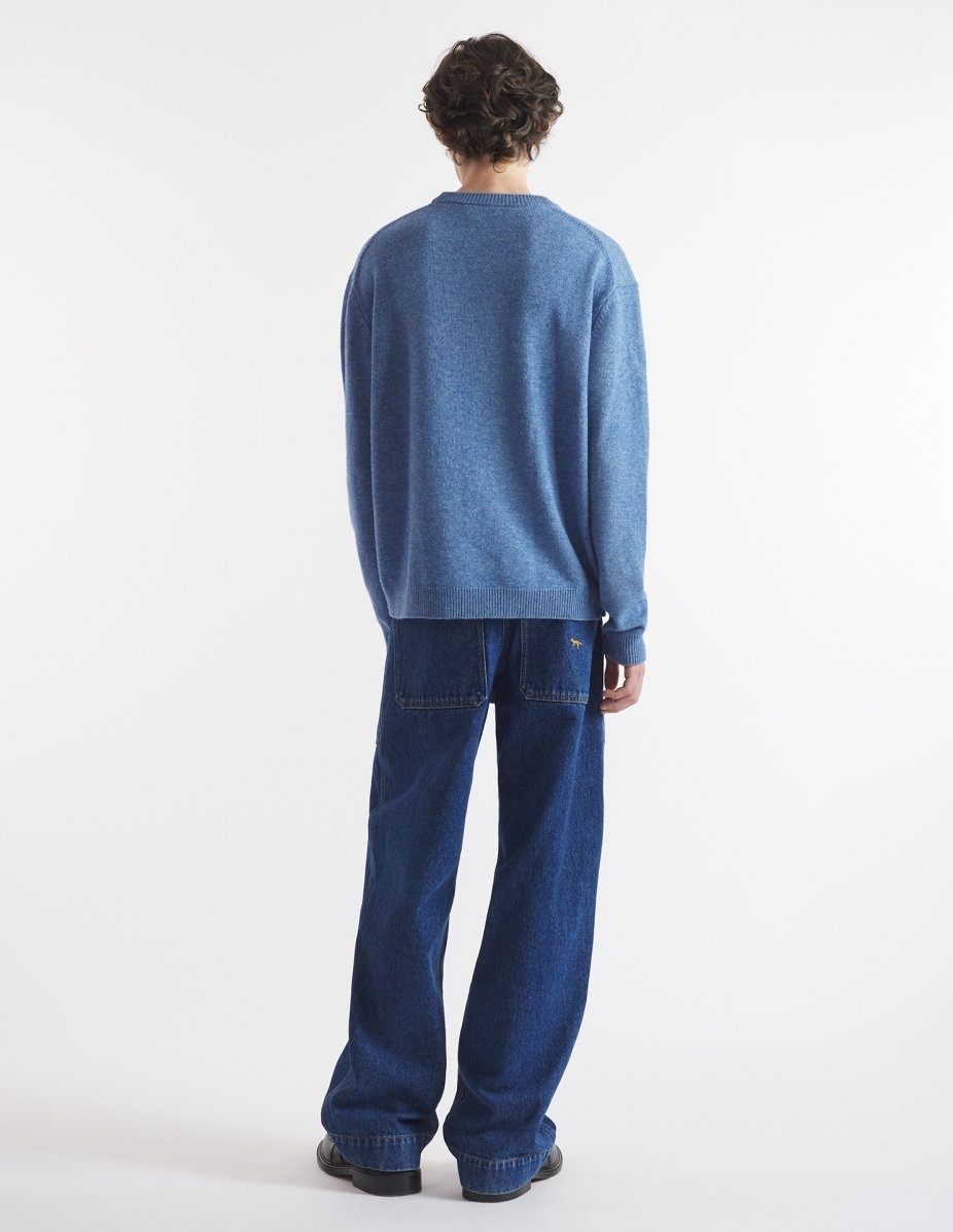 BOLD FOX HEAD EMBROIDERED JUMPER - 5