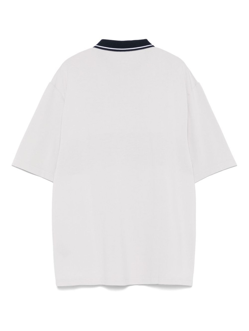 Martine Rose panelled polo shirt outlook