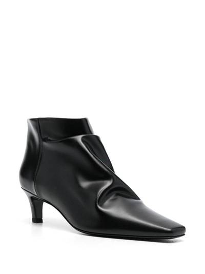 Totême 60mm leather ankle boots outlook