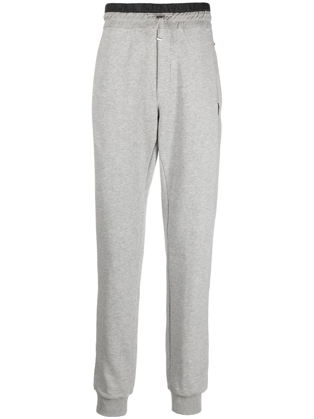 contrasting-waistband sweatpants - 1