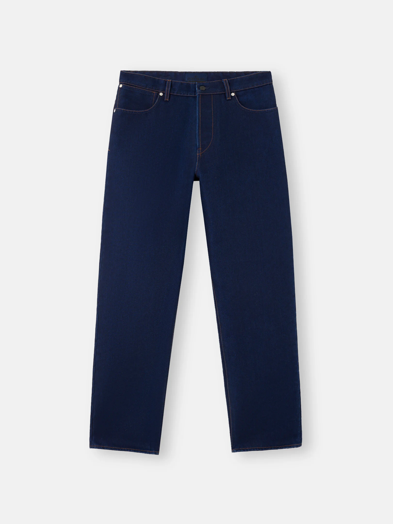J100006 INDIGO POLYPROPYLENE DENIM-RINSED - 1