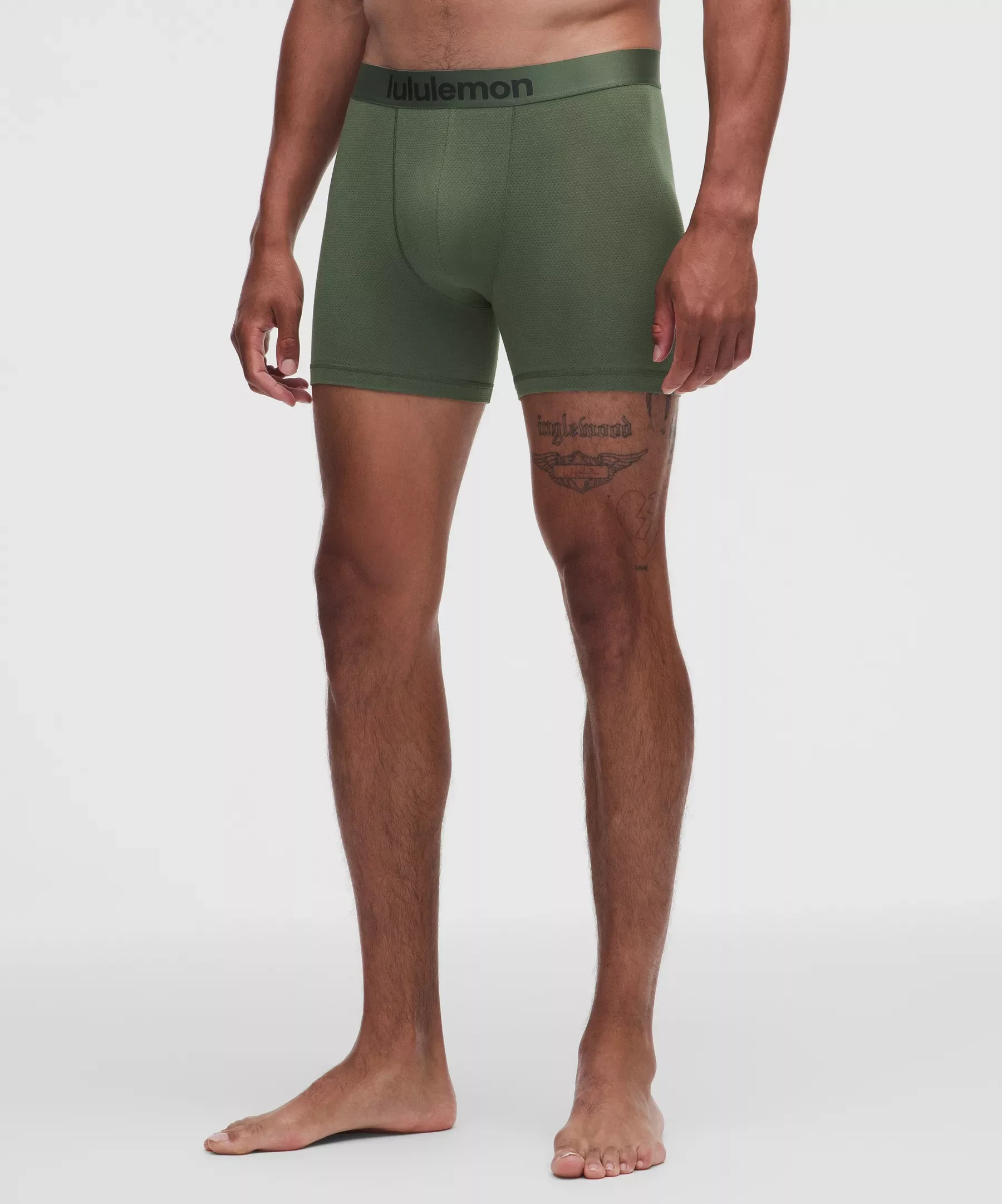 Always In Motion Mesh Boxer Brief 5" - 1