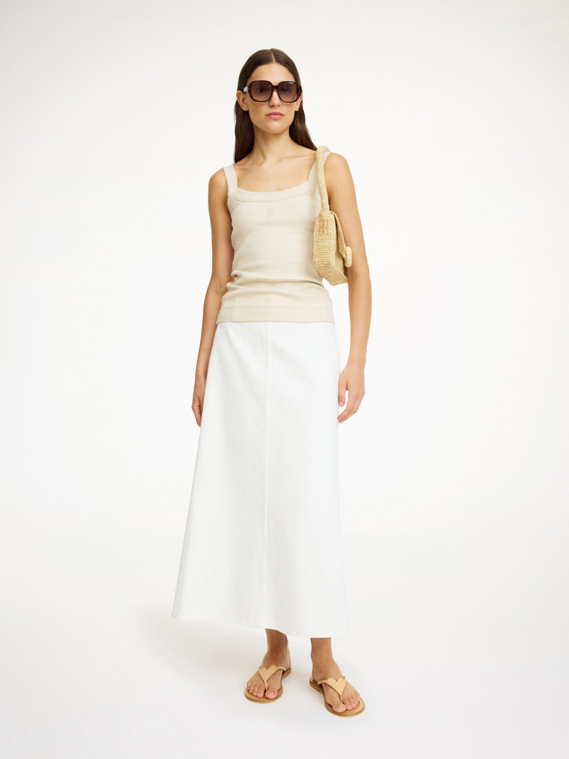 BY MALENE BIRGER Carlas organic denim skirt outlook