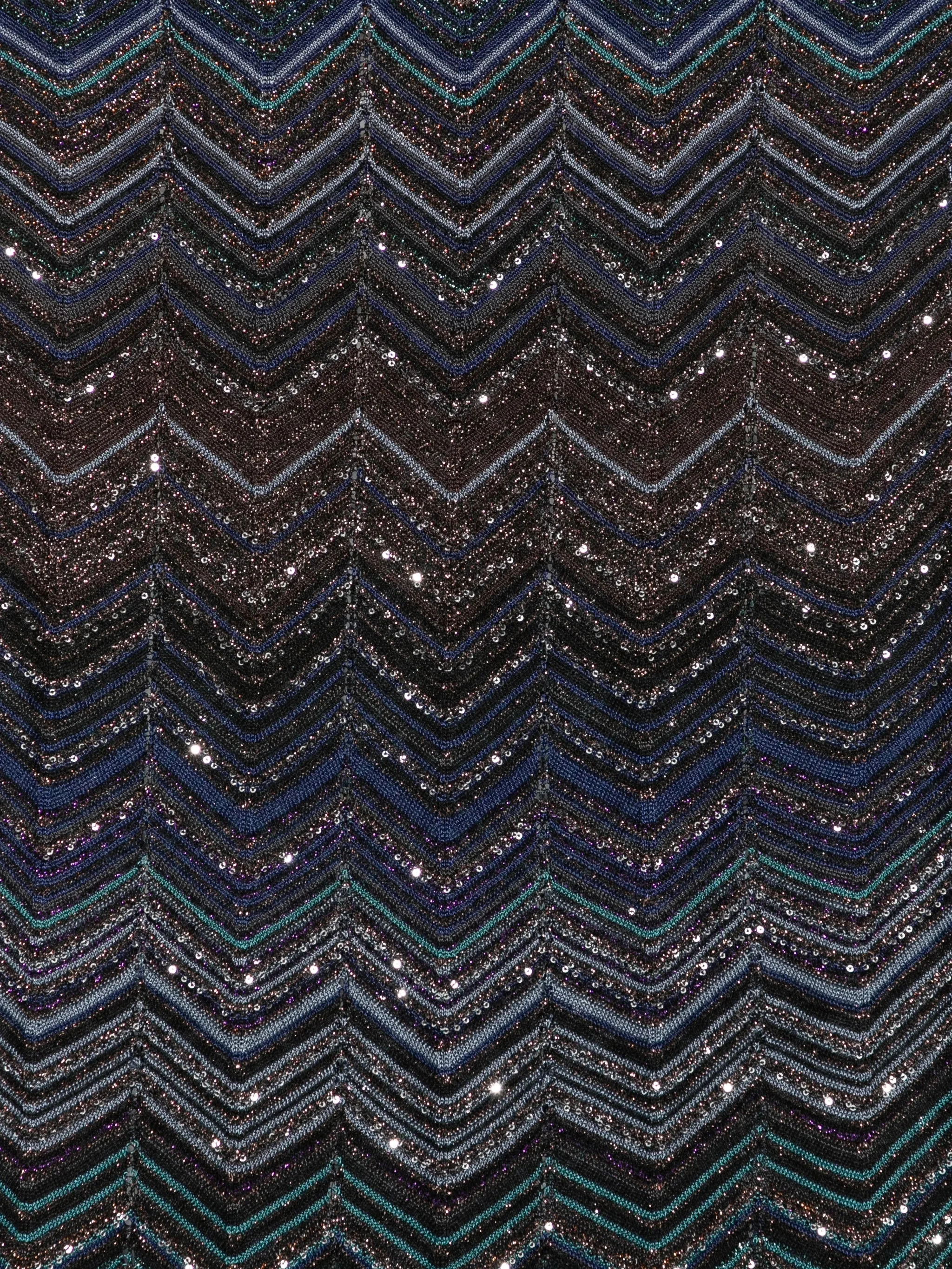 Missoni Chevron-pattern Scarf - 1