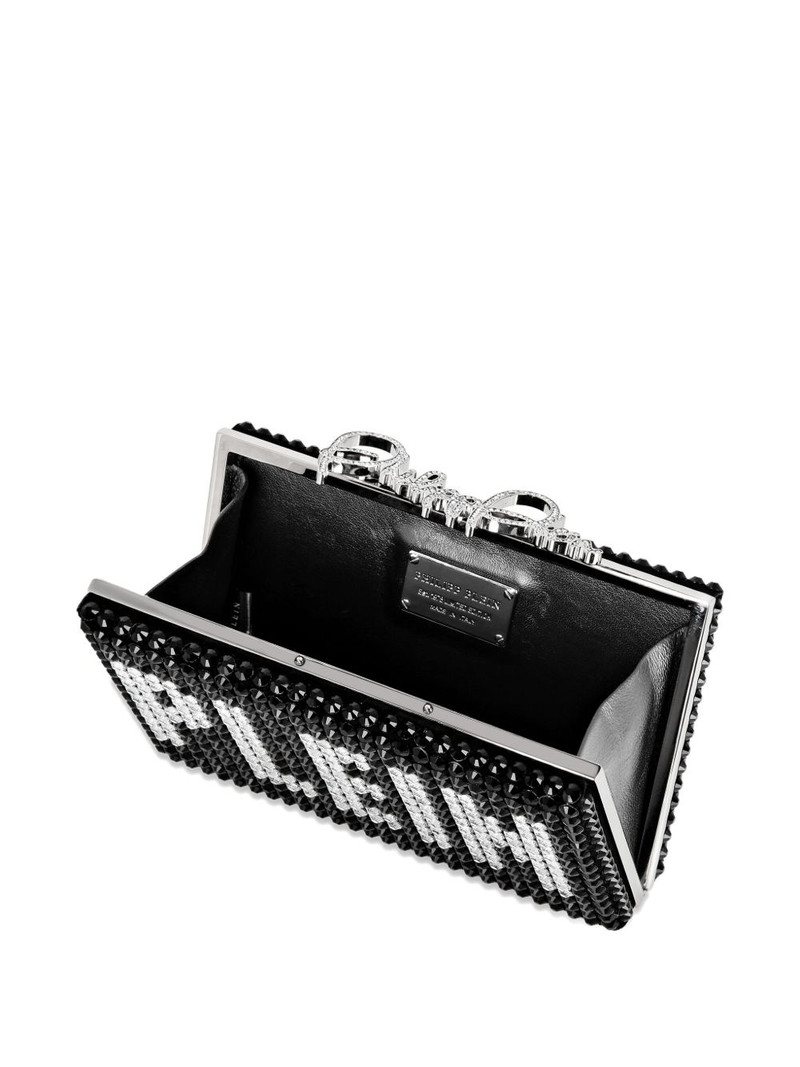 crystal-embellished clutch bag 4