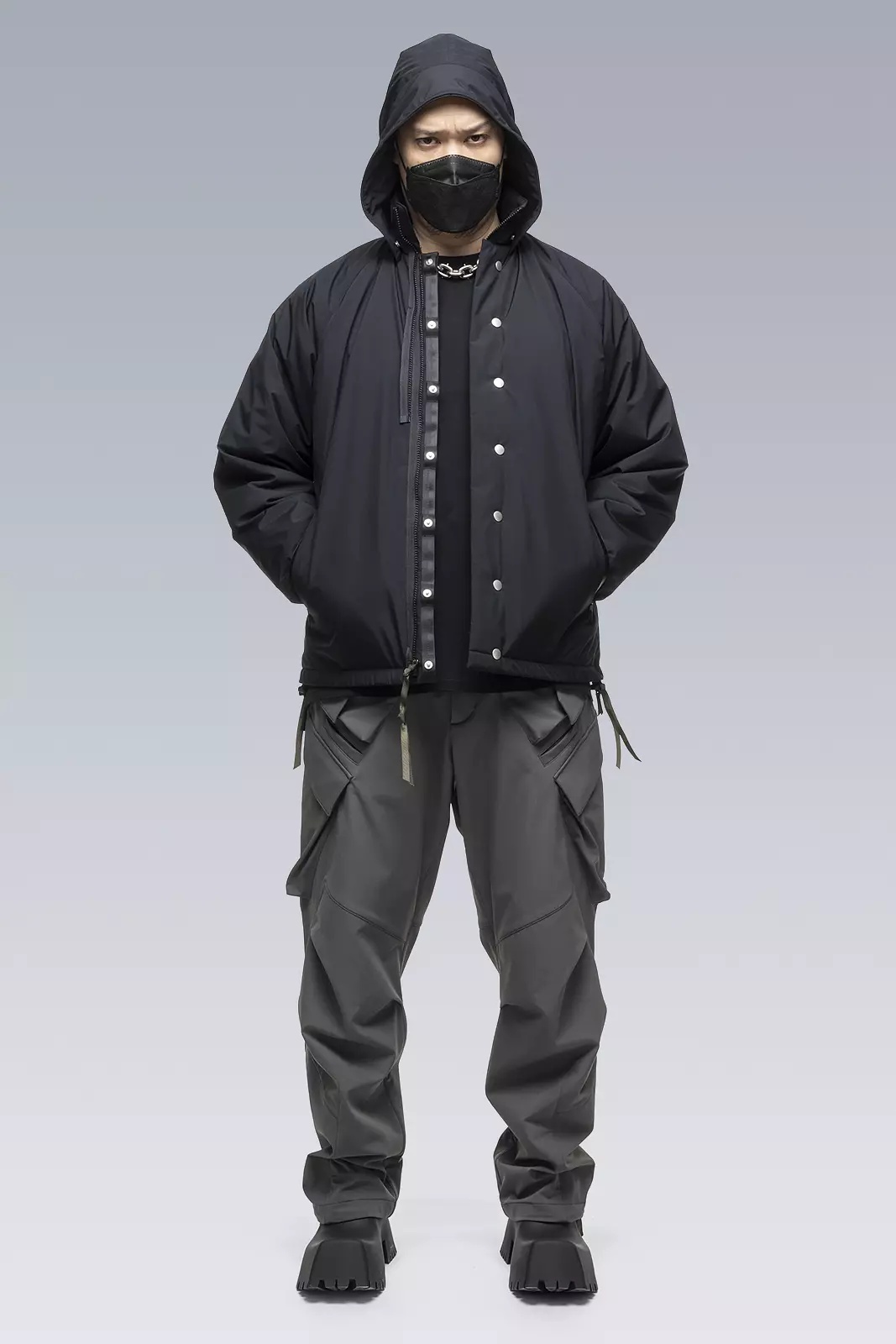 J95-PL Windstopper® PrimaLoft® Modular Liner Jacket Black - 8
