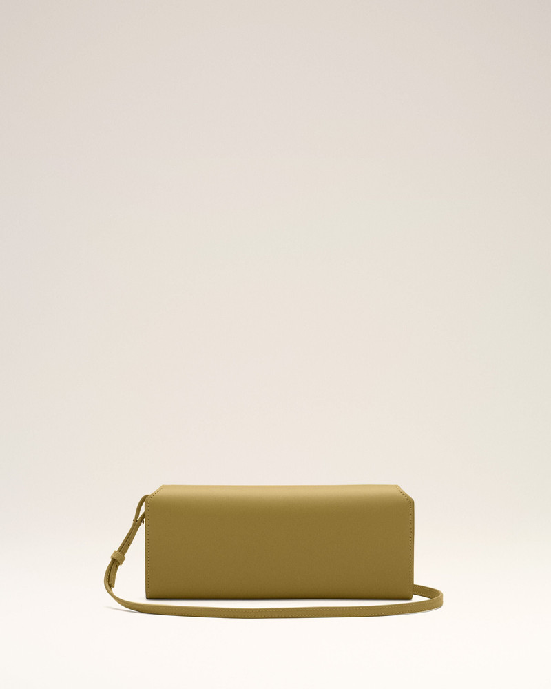 GREEN COW LEATHER MIMI POUCH 4