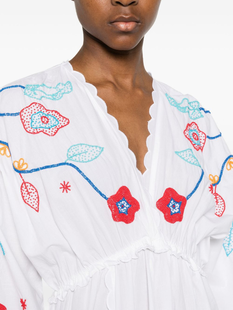 floral-embroidered cotton maxi dress 5