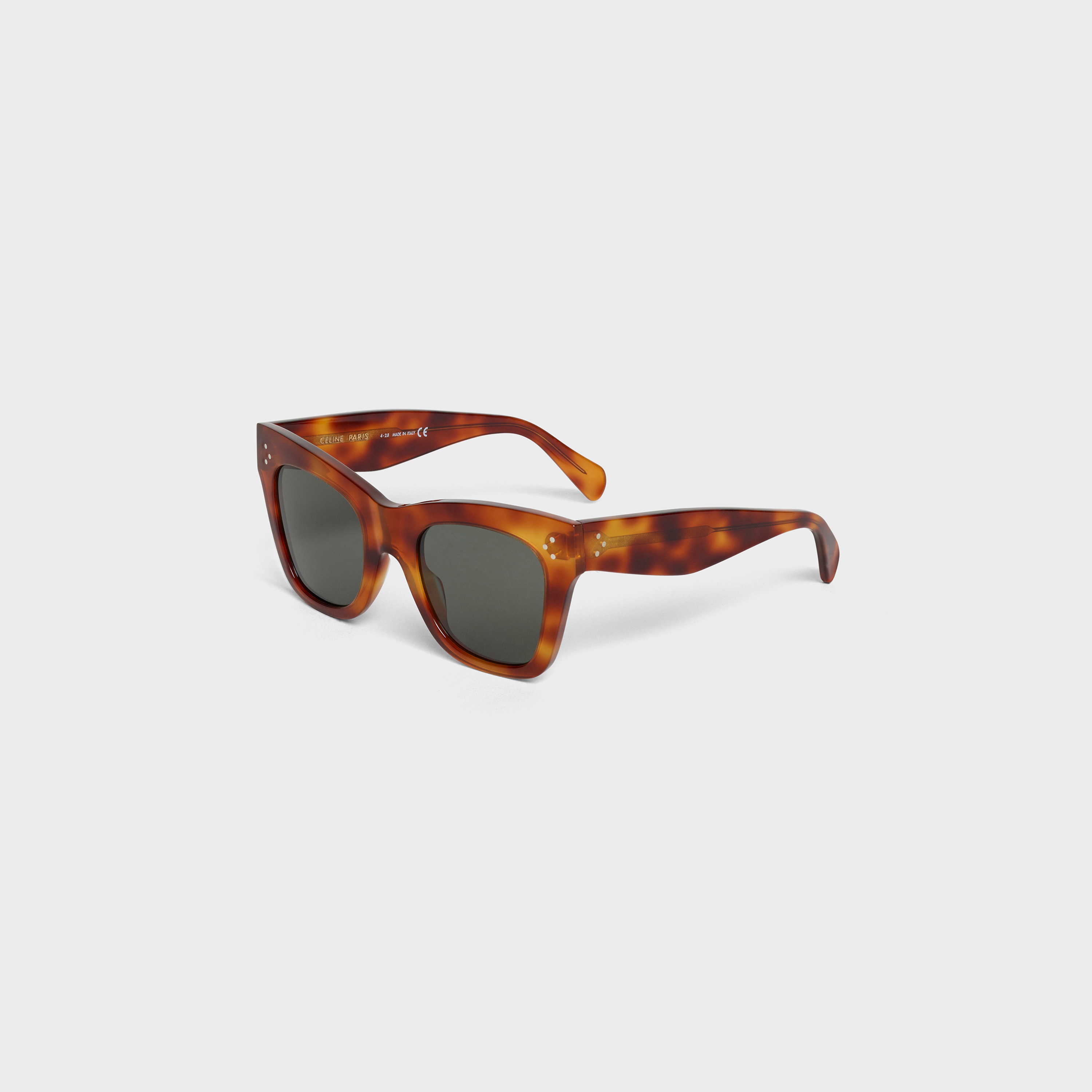 Cat Eye S004 Sunglasses in Acetate with Polarized Lenses - 2