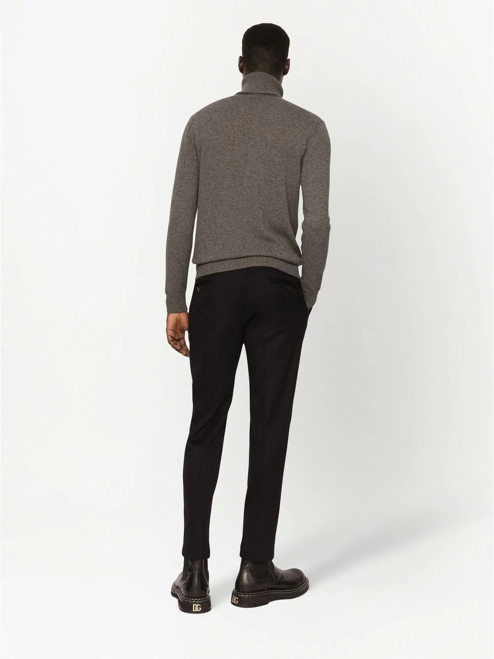 tailored cashmere trousers - 4