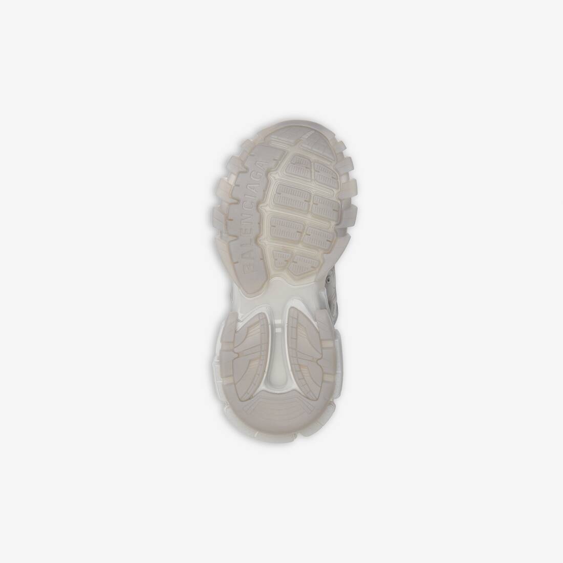 Women's Track Clear Sole Sneaker in Grey - 6