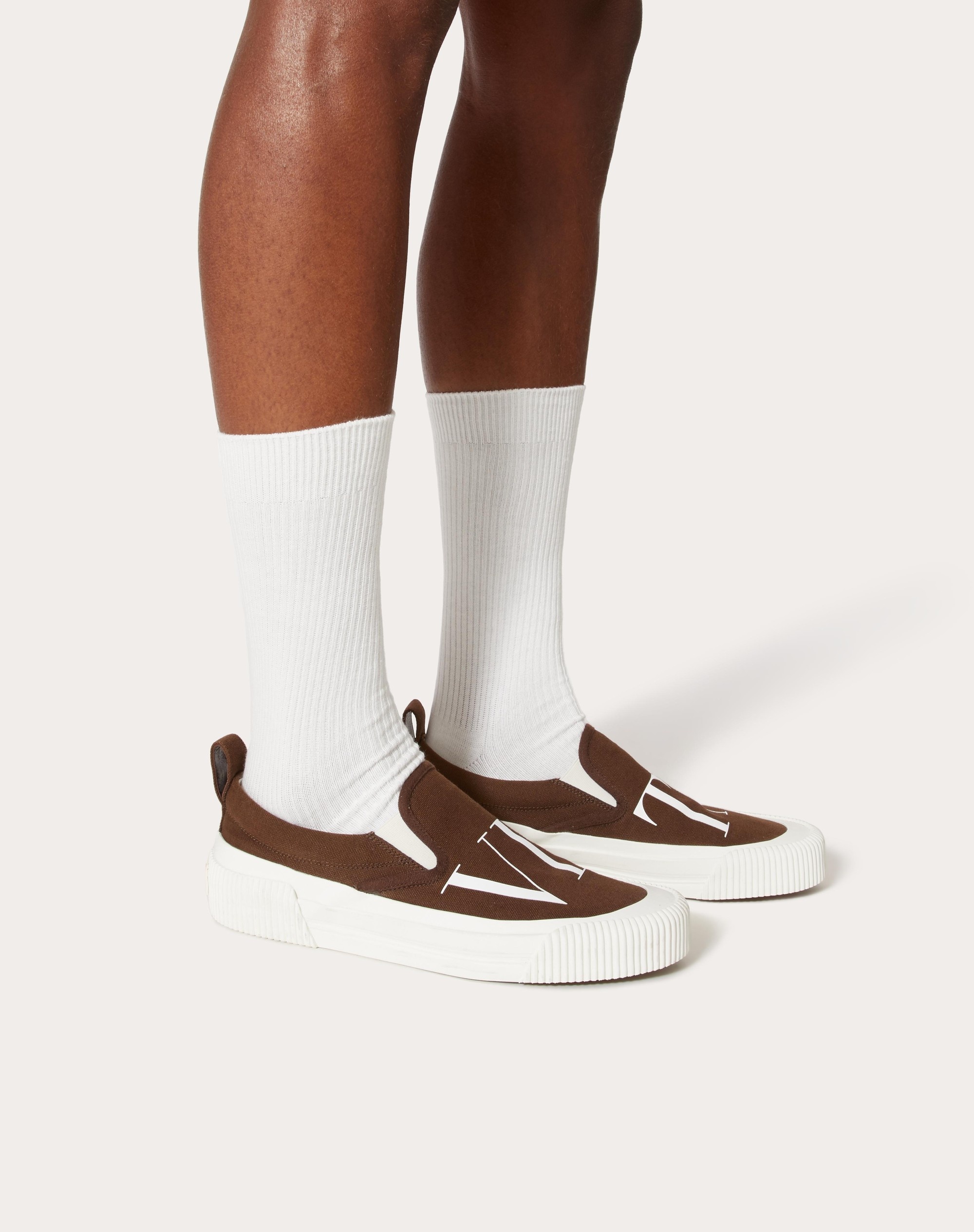 VLTN FABRIC SLIP-ON SNEAKER - 6