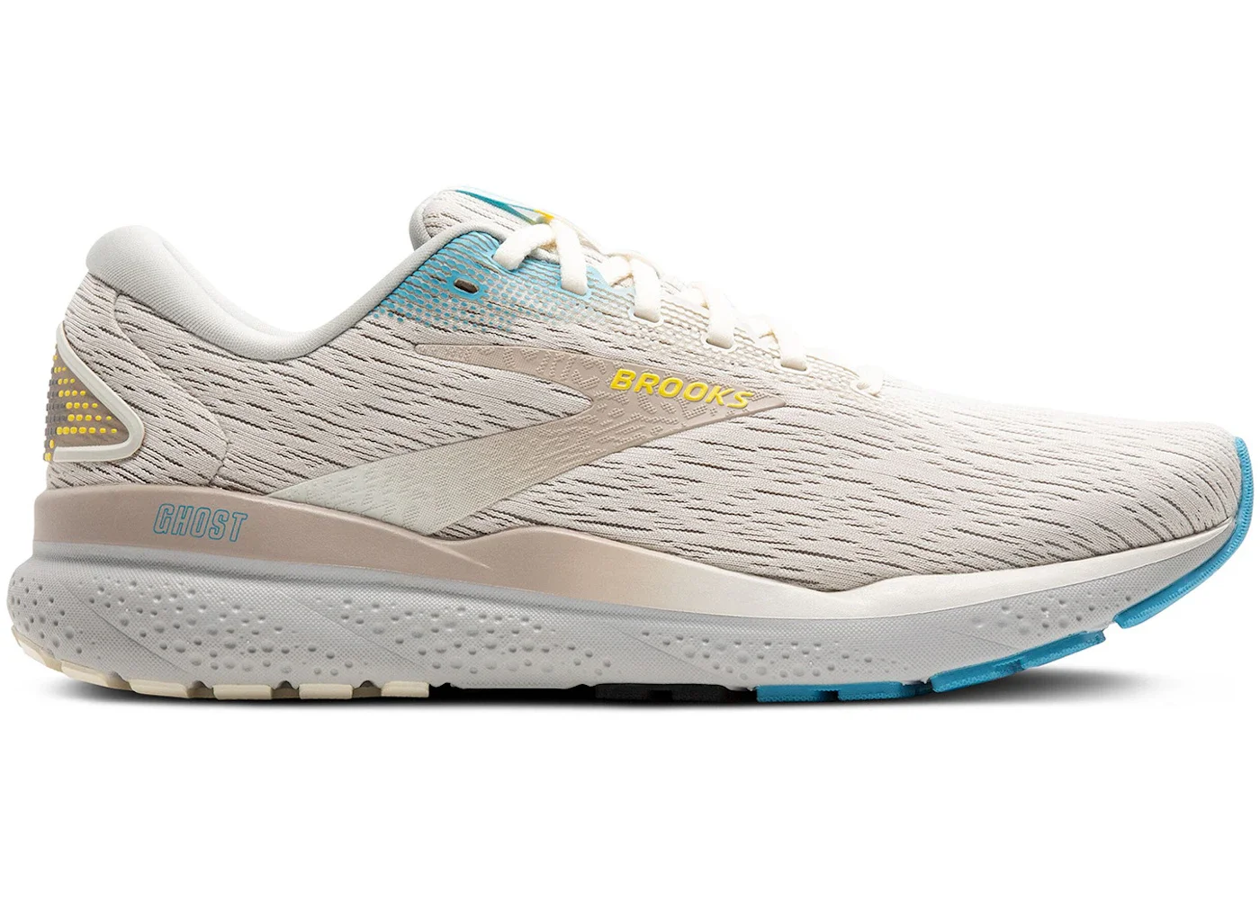 Brooks Ghost 16 Coconut Blue Yellow - 1