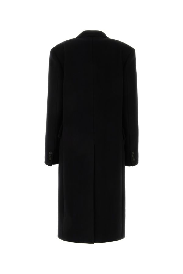 Stella McCartney Black wool coat | gebnegozionline | REVERSIBLE