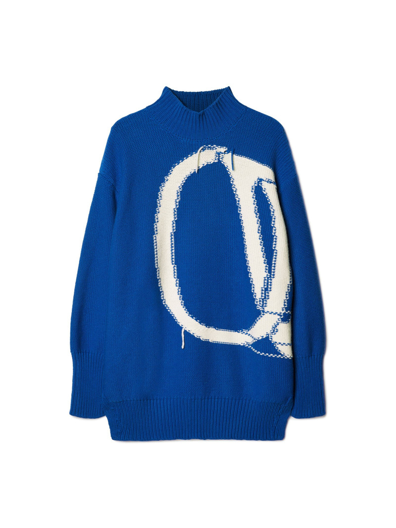 Ow Maxi Logo Turtleneck 1