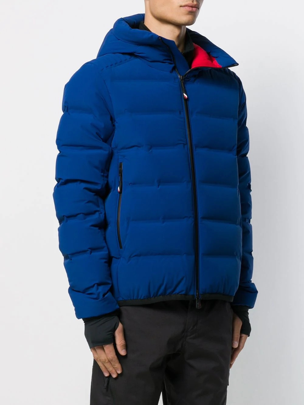 hooded down jacket - 3