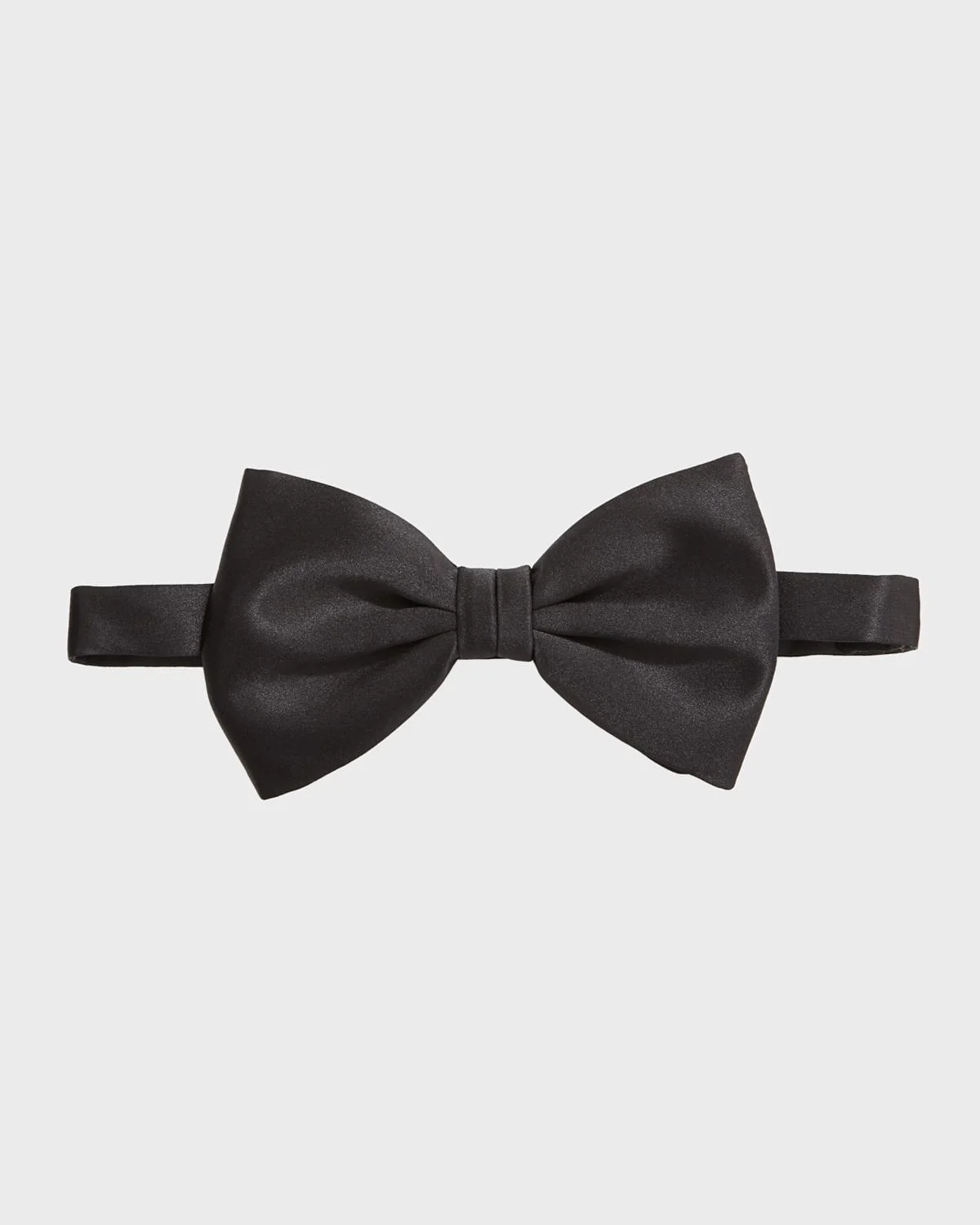 8cm Satin Pre-Tied Bow Tie - 1