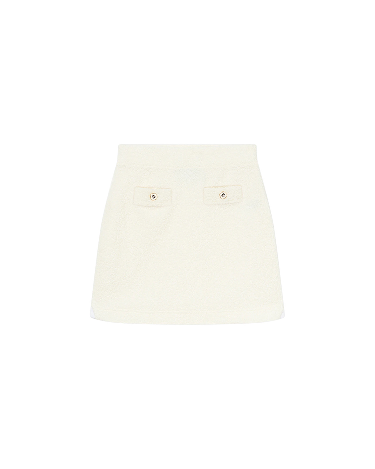 Off-White Terry Mini Skirt - 1