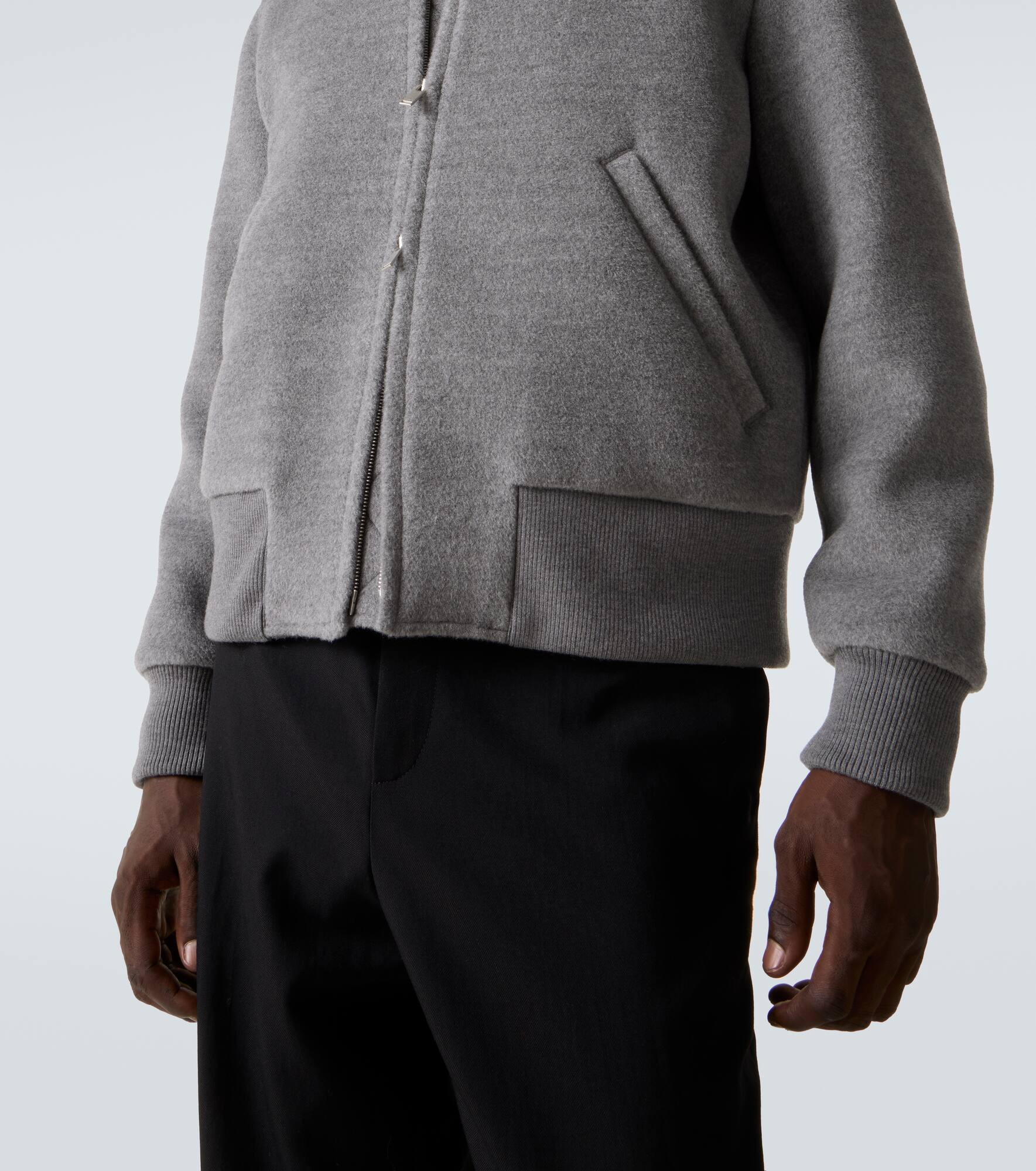 Virgin wool blouson - 6