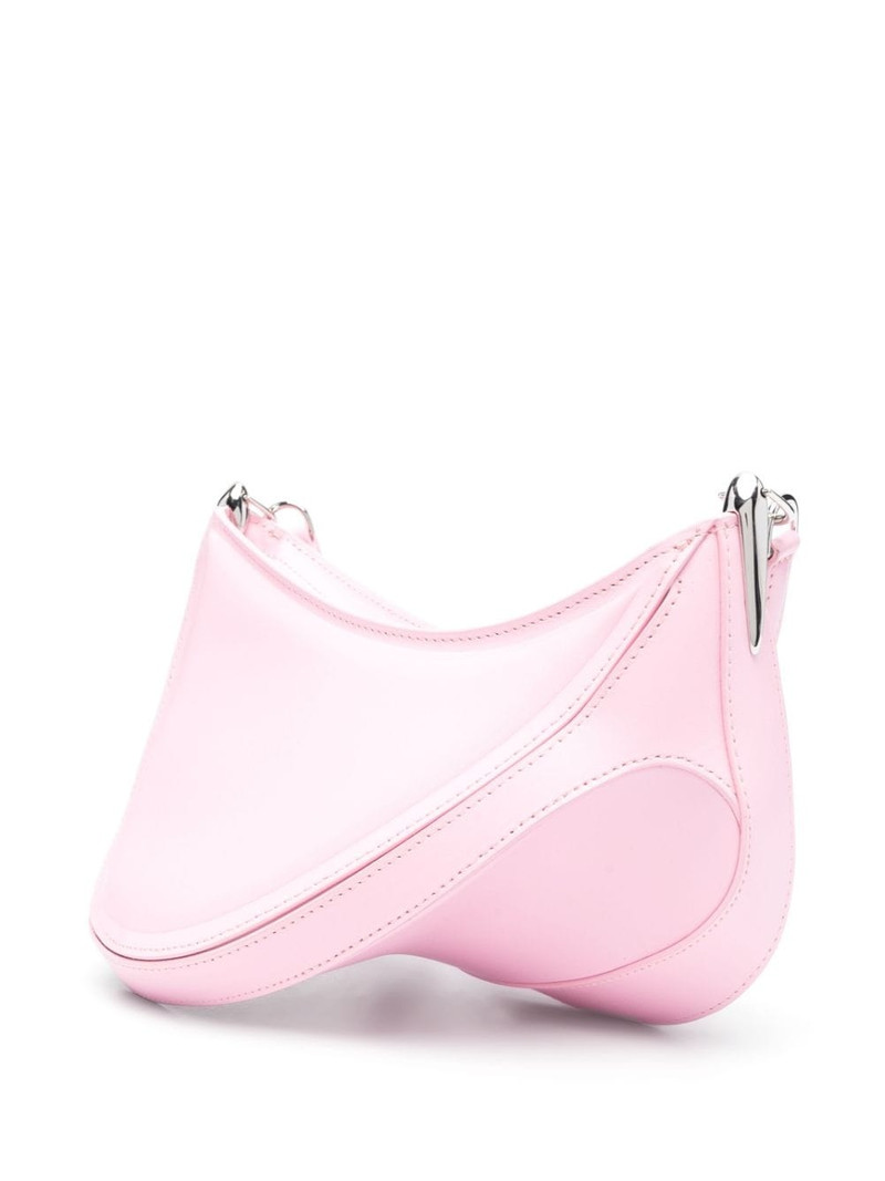 small Spiral Curve 01 embossed crossbody bag 3