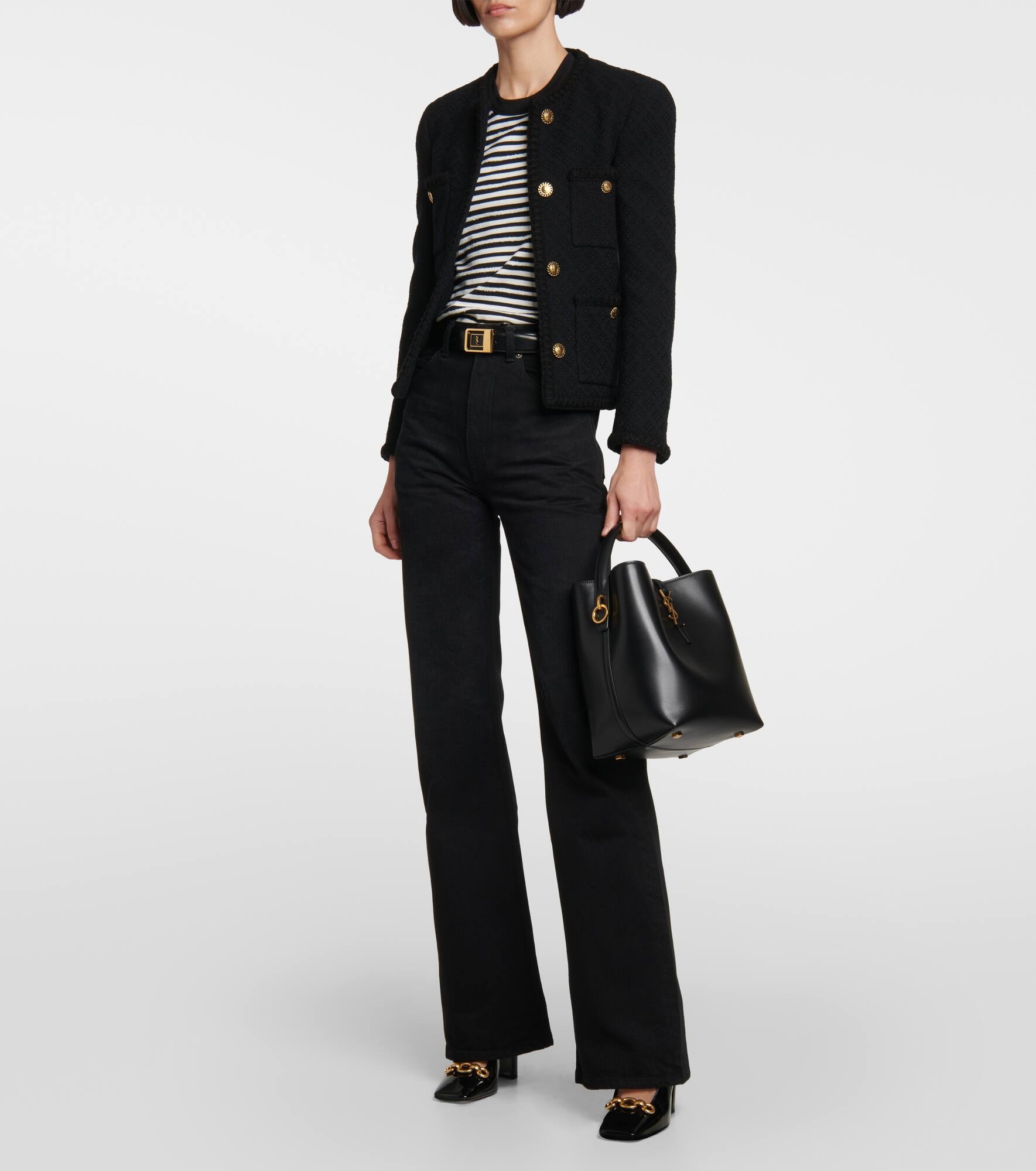 Cassandre striped jersey top - 2