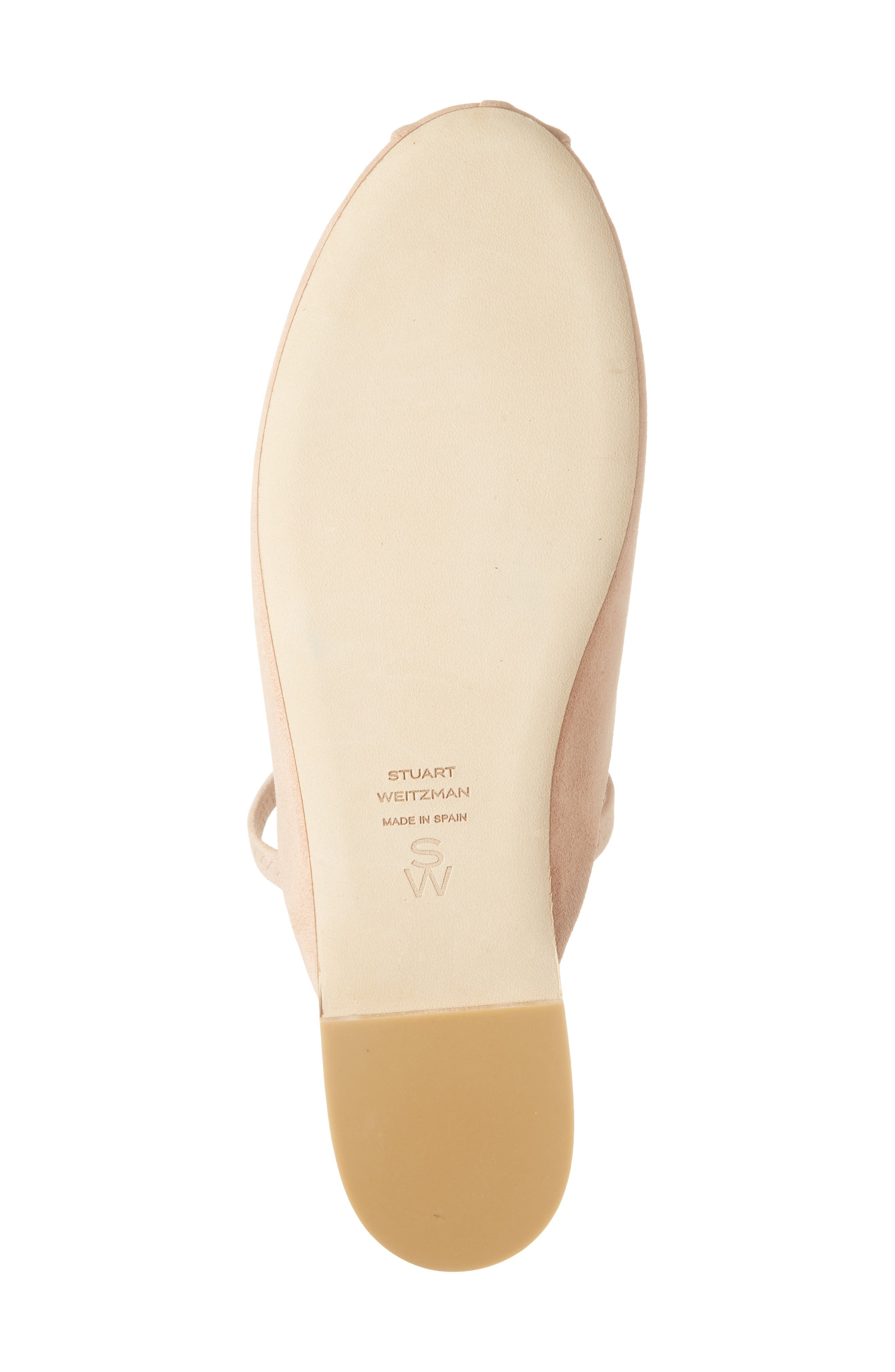 Stuart Weitzman Prima Bow Ballet Mule in Blushful at Nordstrom - 6
