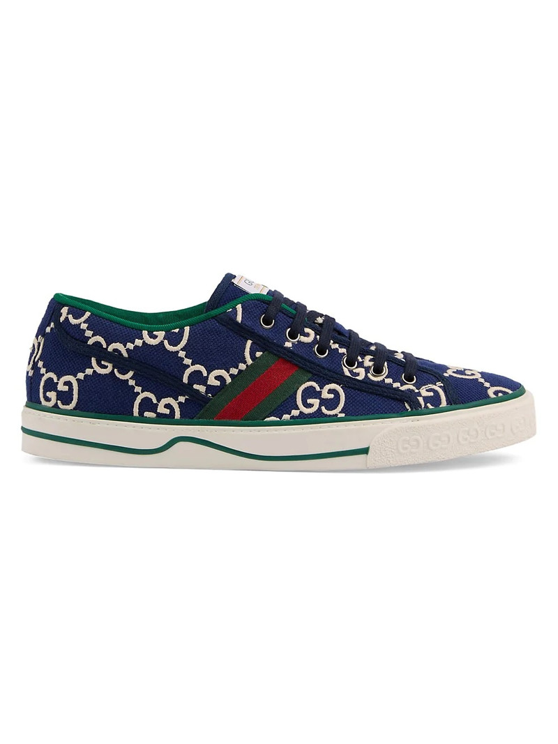 Navy GG 1977 Tennis Sneakers - 1