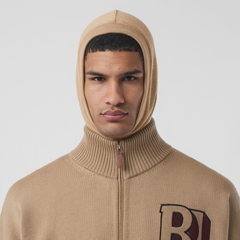 Logo Graphic Cotton Jersey Hood 5