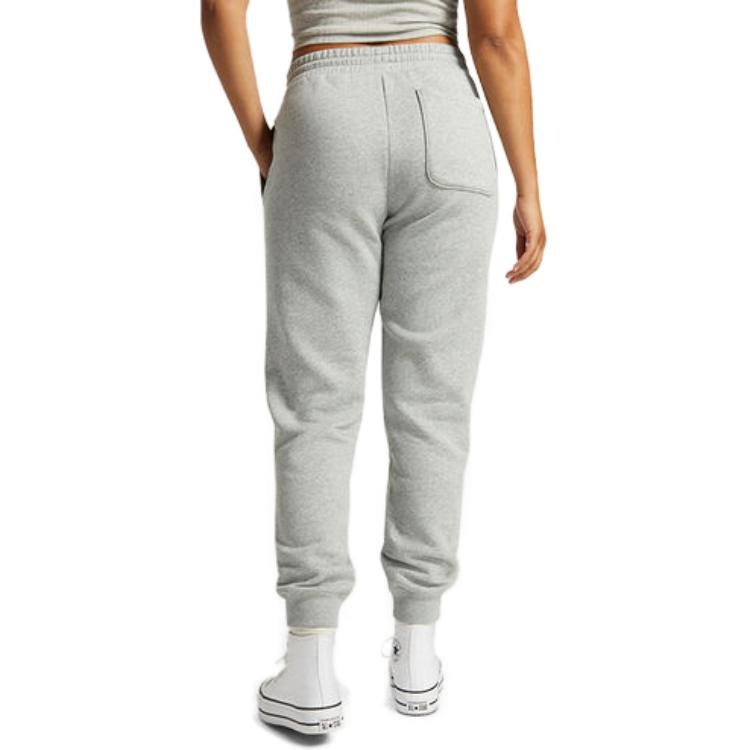 Converse Go-To All Star Patch Standard-Fit Fleece Sweatpants 'Grey' 10025420-A03 - 4