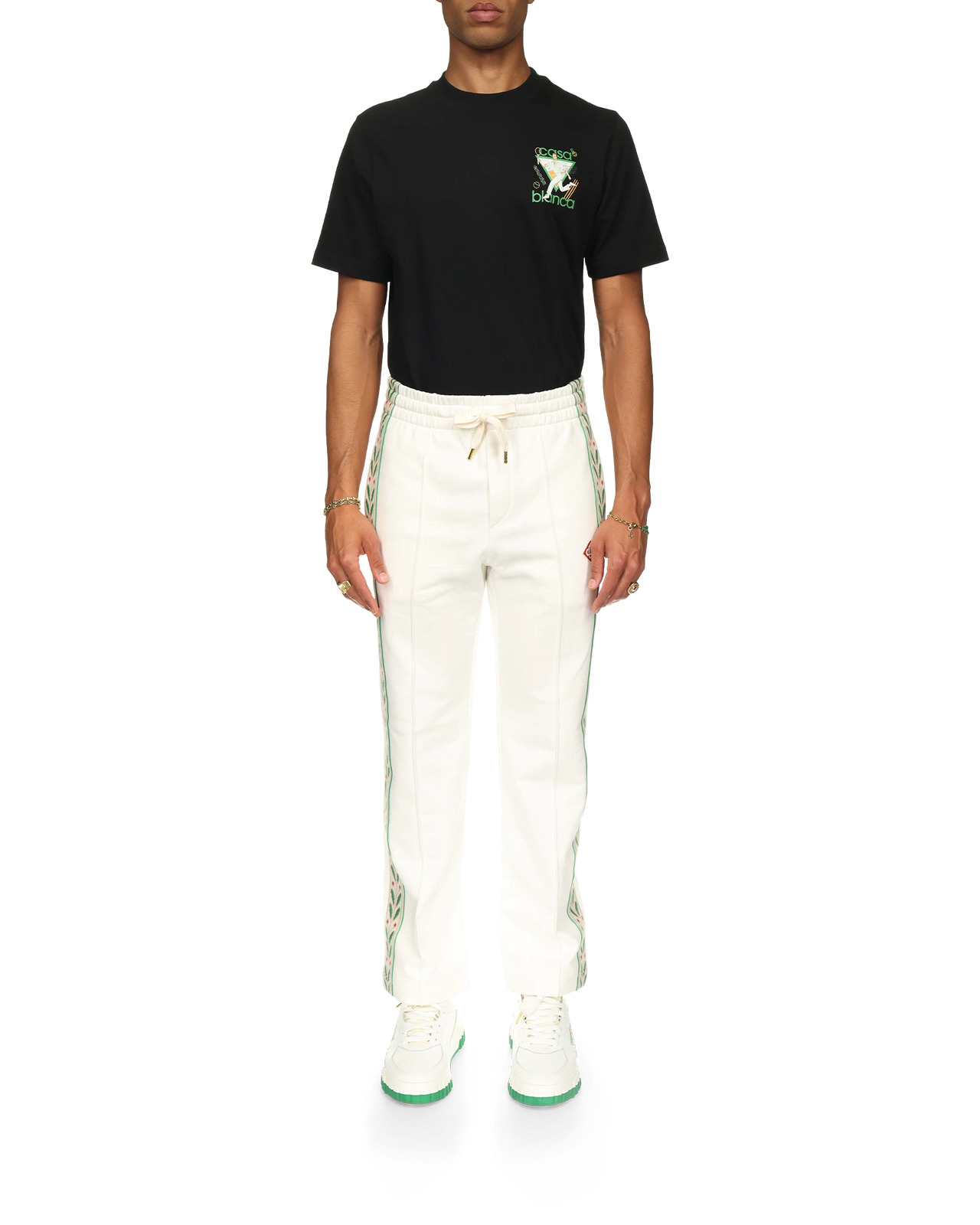 Laurel Panelled Sweatpants | Casablanca Paris - 2