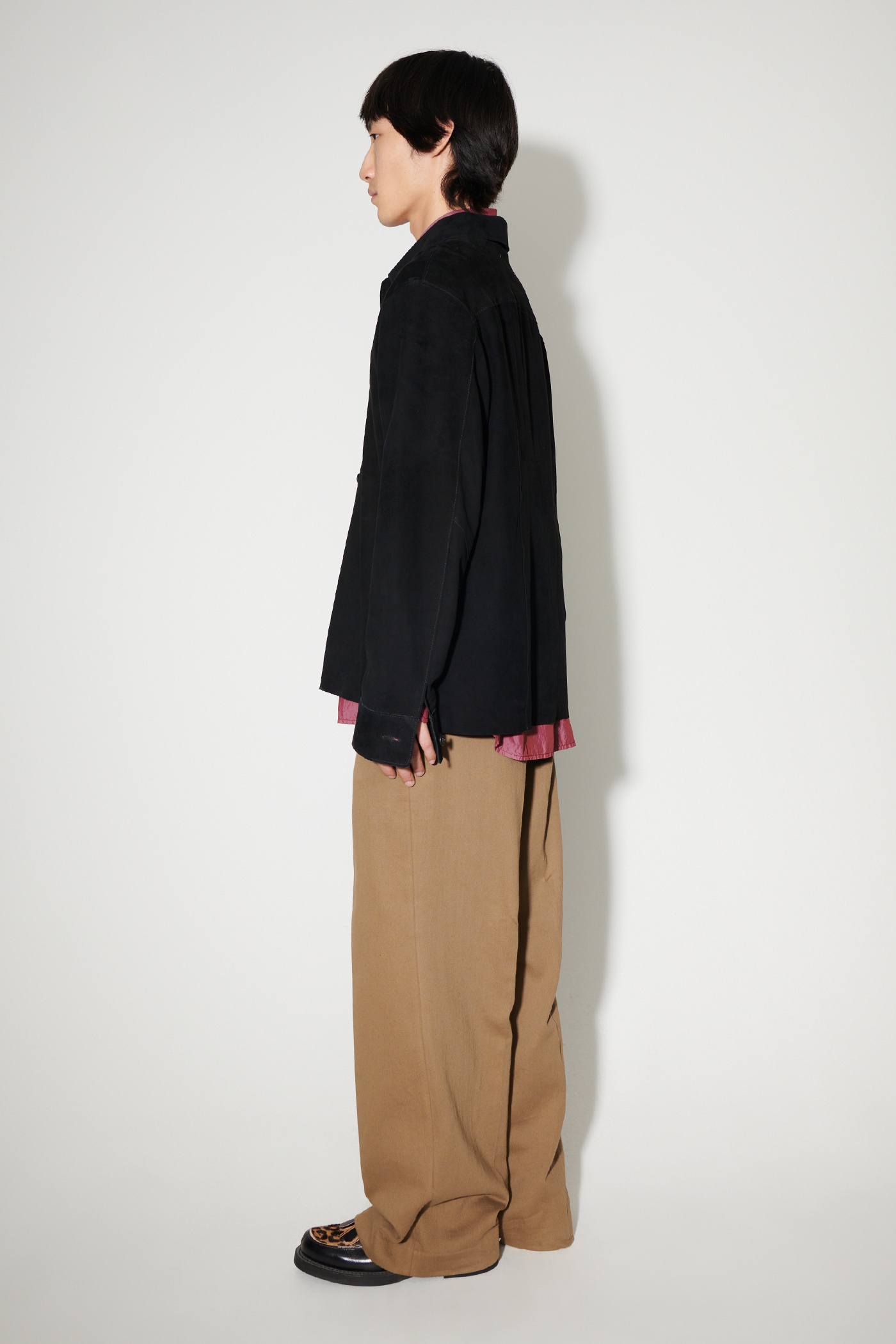 Welding Shirt Lithe Black Suede - 3