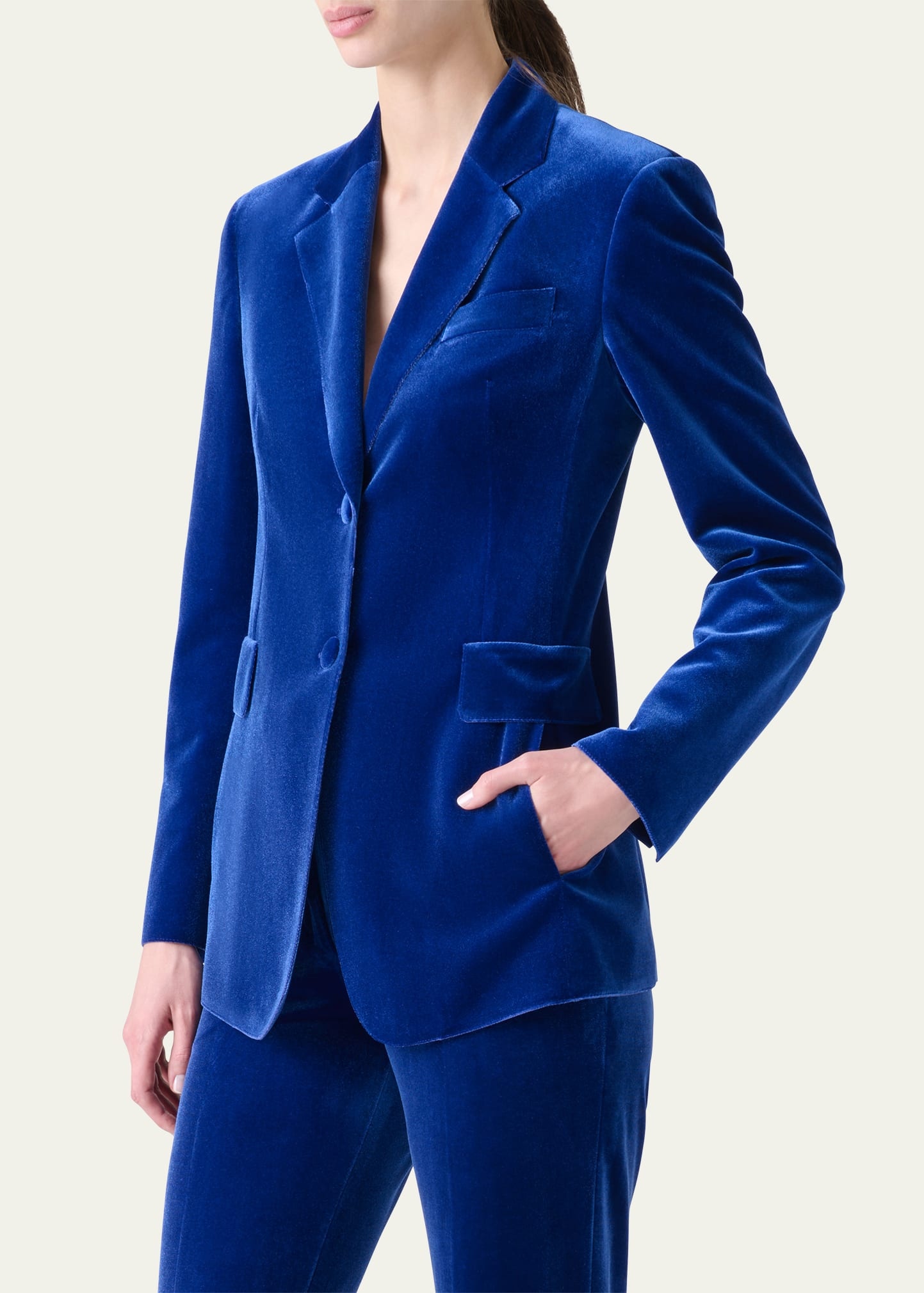 Taddeo Velvet Jacket - 4