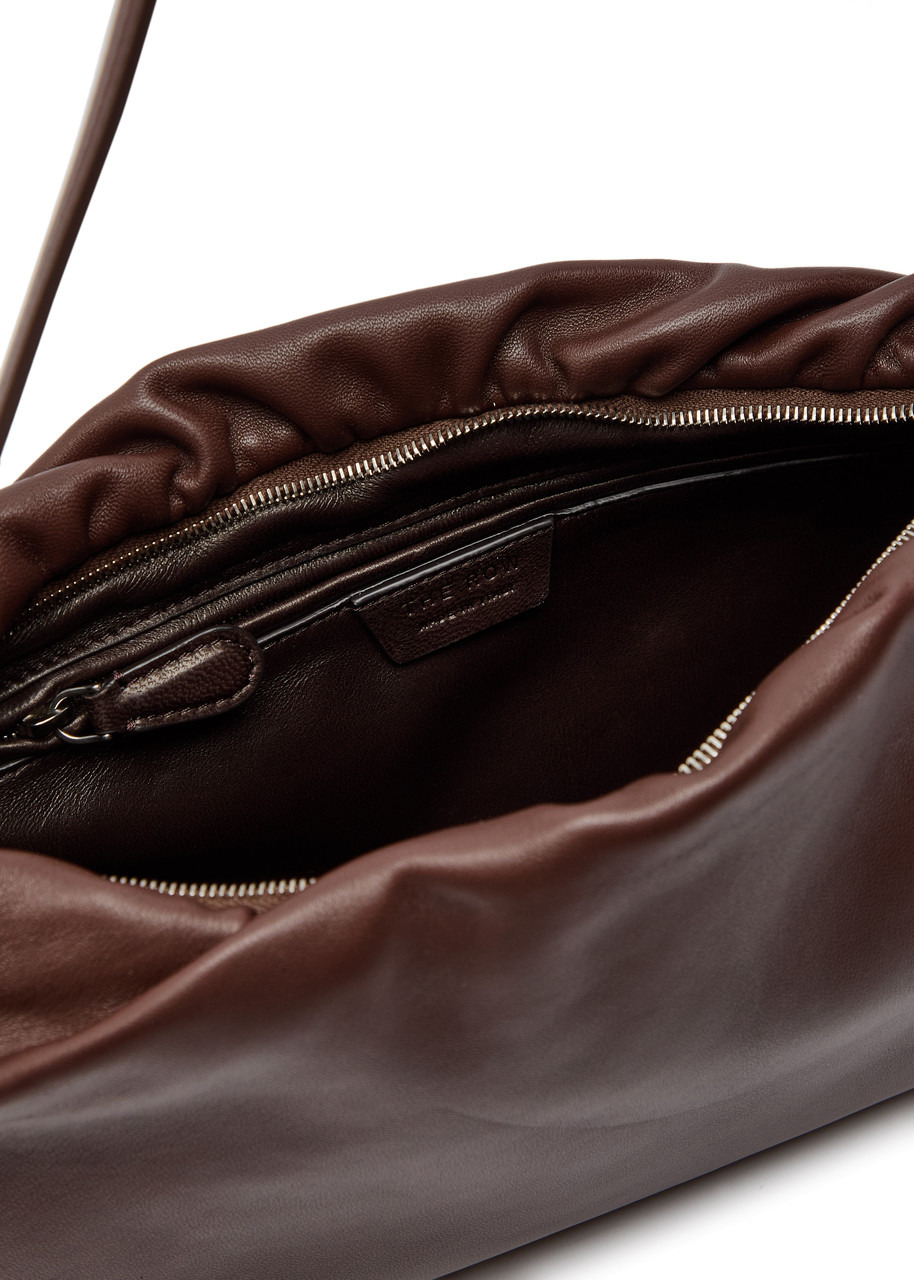 The Row XL Bourse Leather Shoulder bag - 4